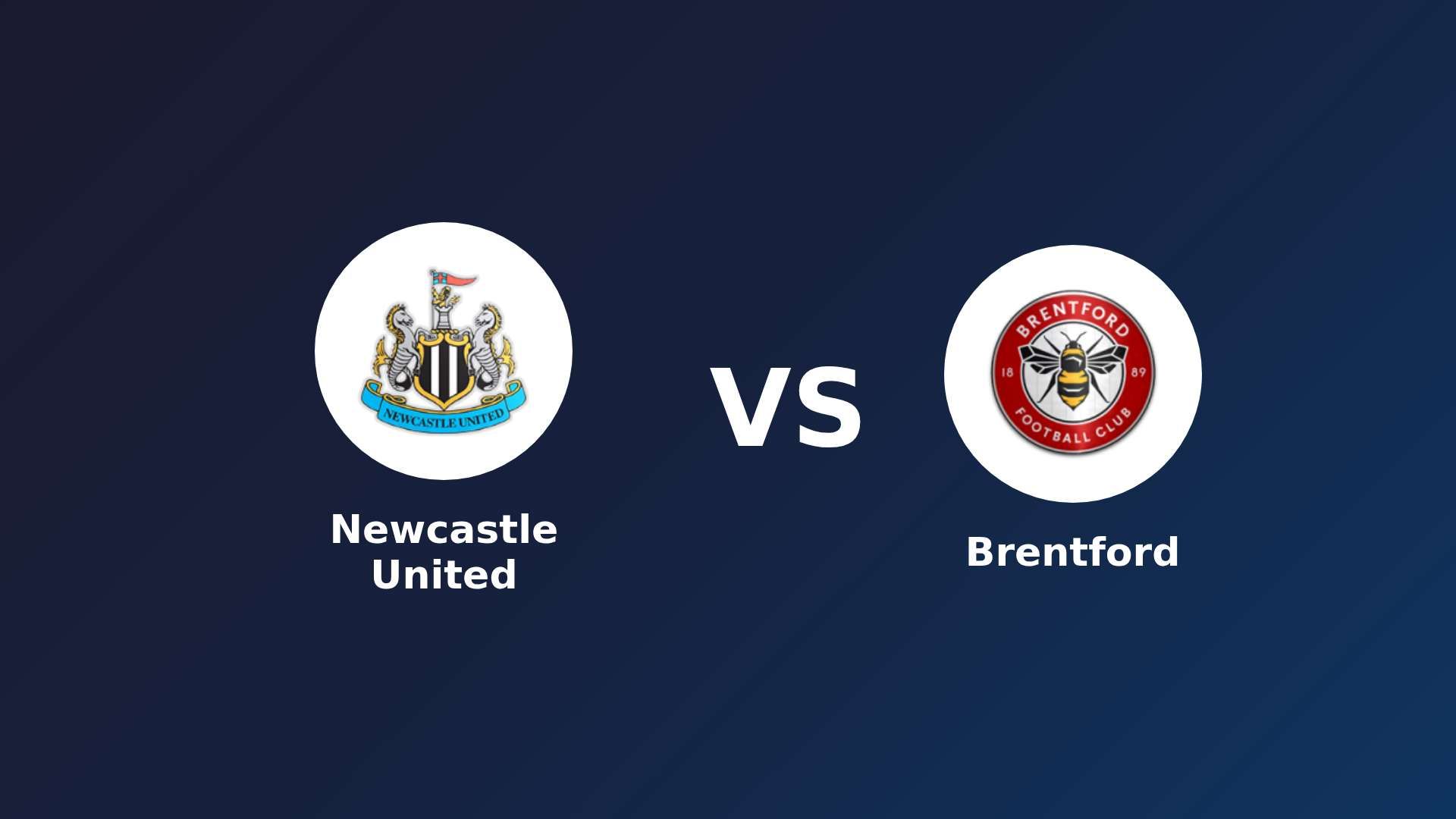 Newcastle United vs Brentford
