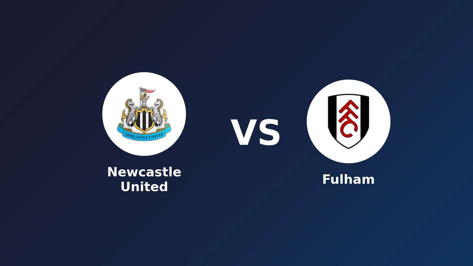 Newcastle United vs Fulham