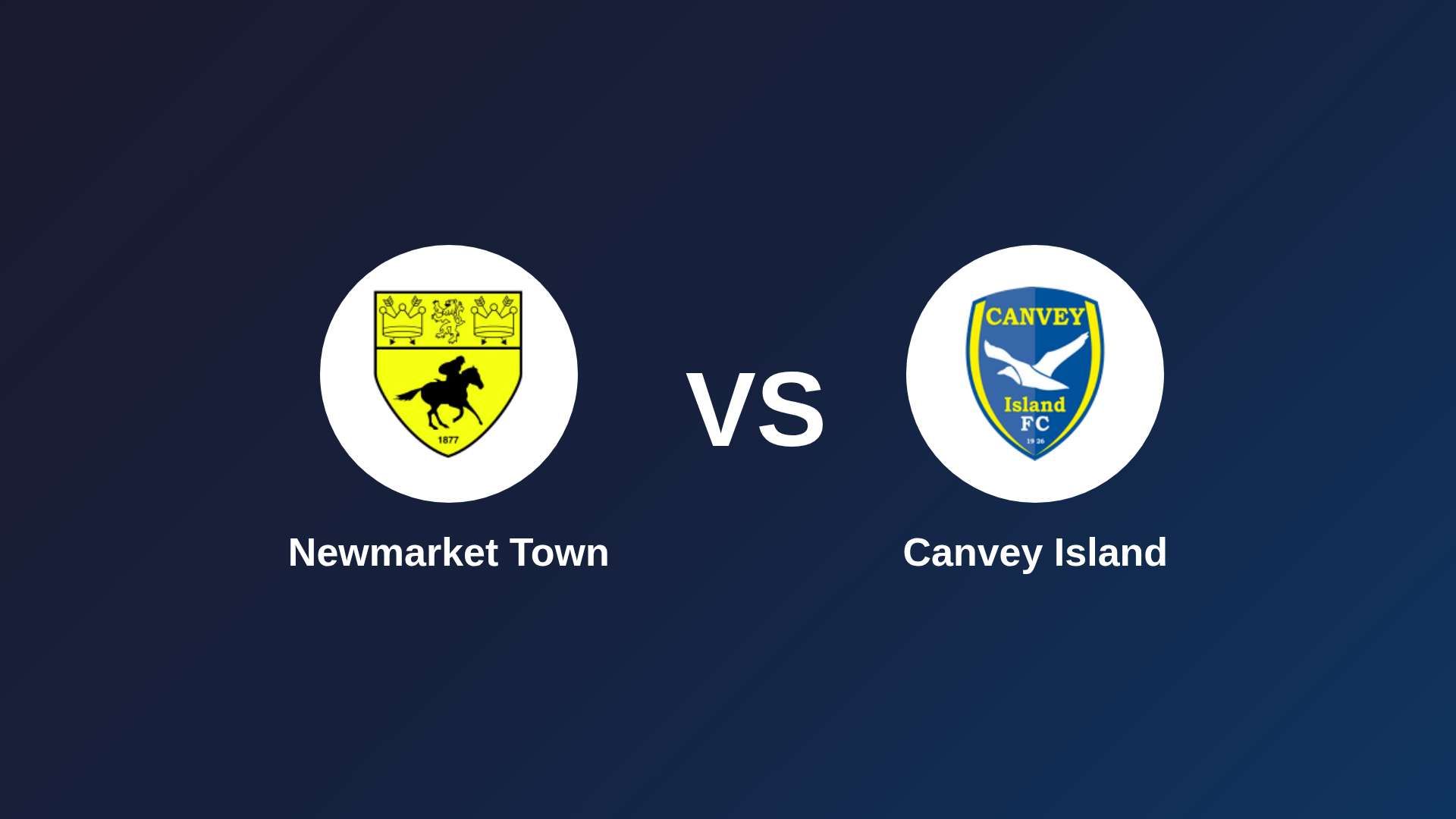 Newmarket Town vs Canvey Island