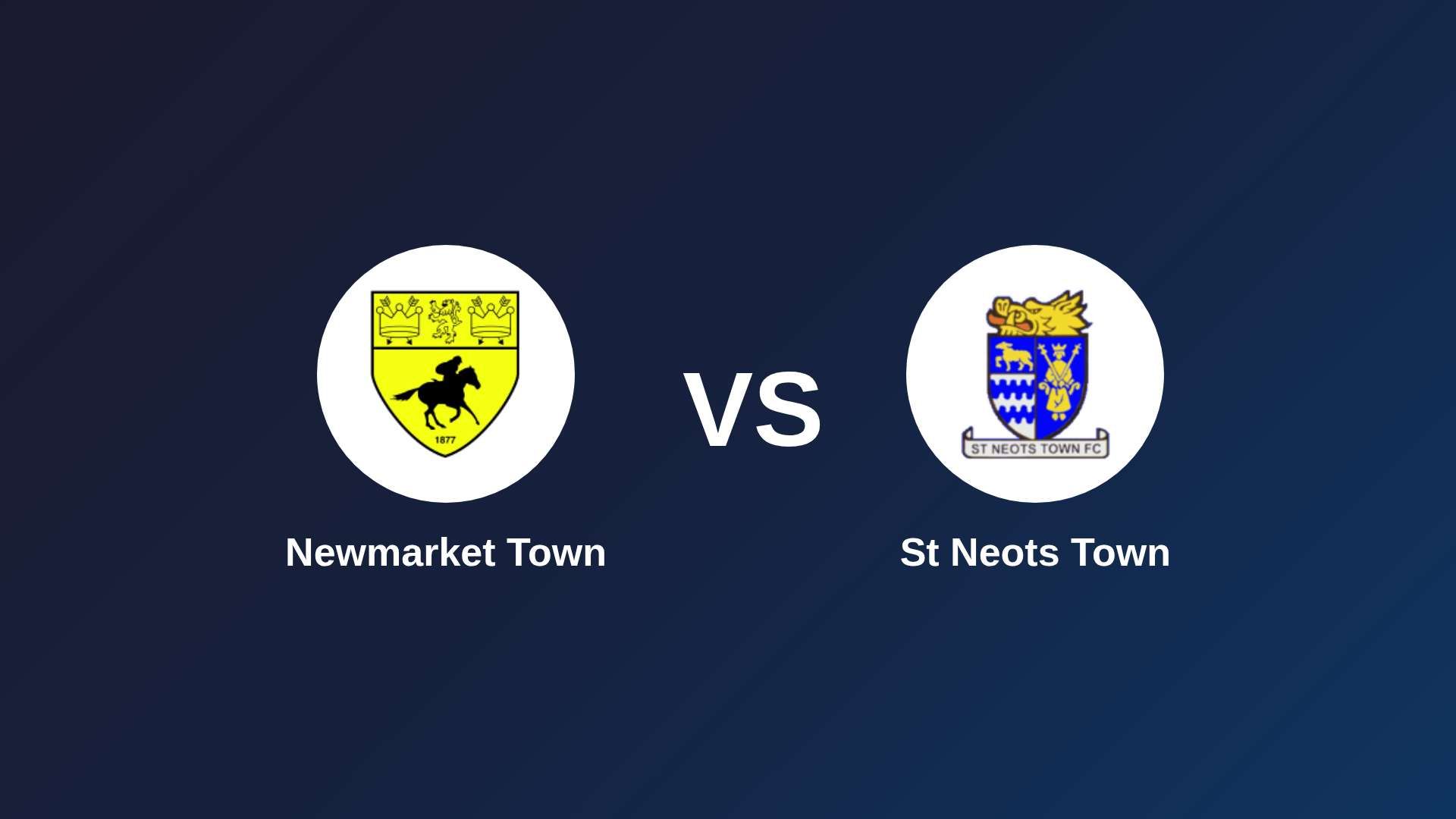 Newmarket Town vs St Neots Town