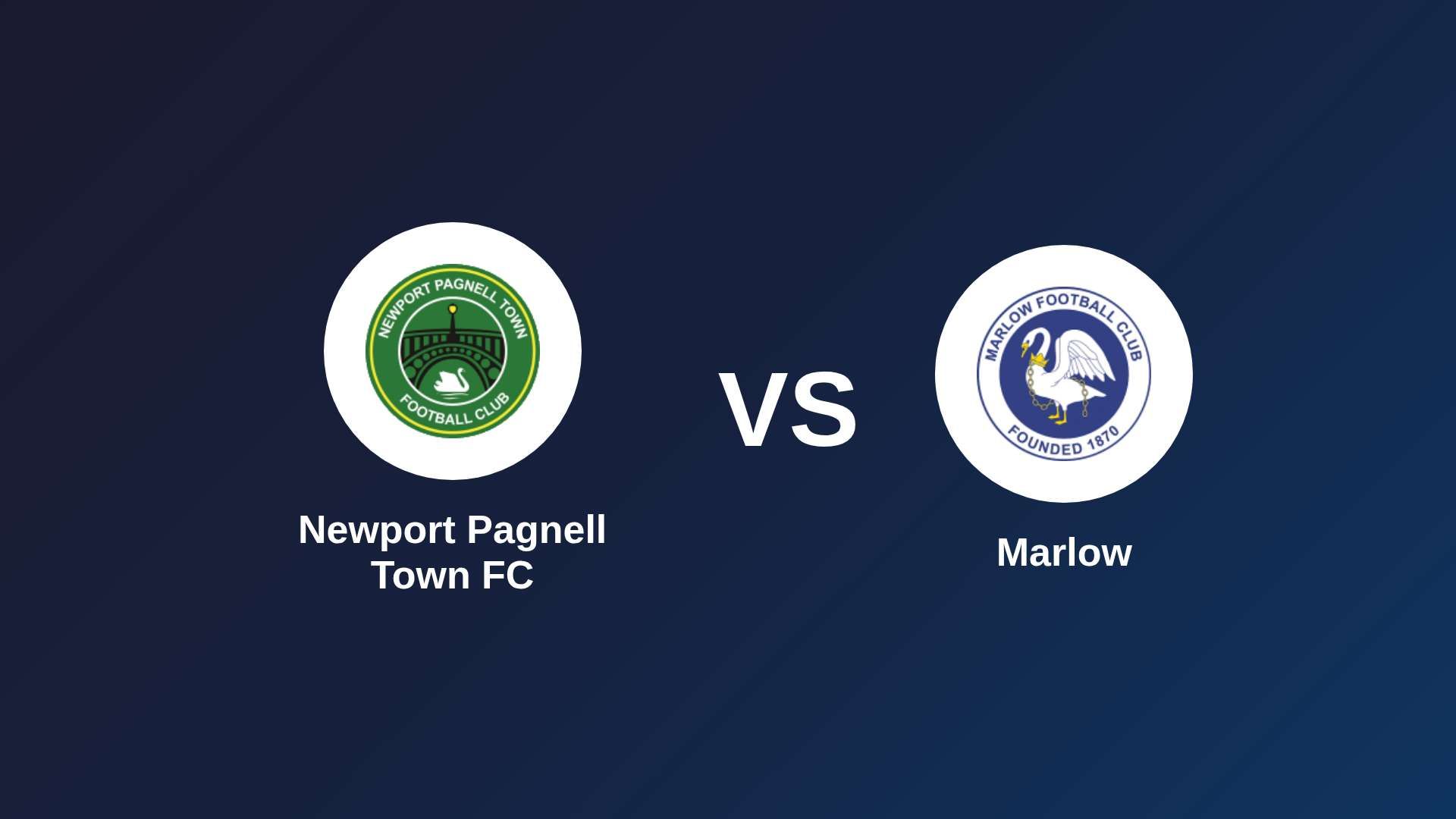 Newport Pagnell Town FC vs Marlow