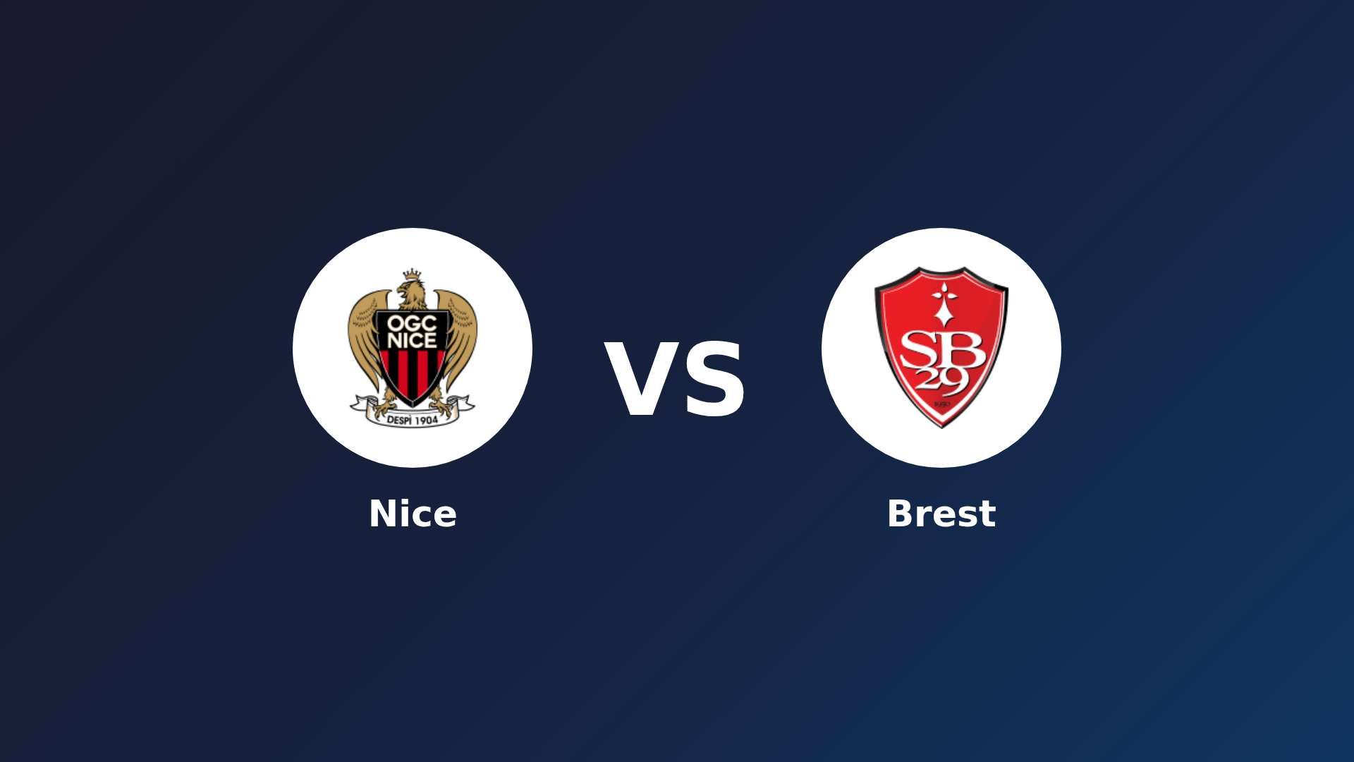 Nice vs Brest