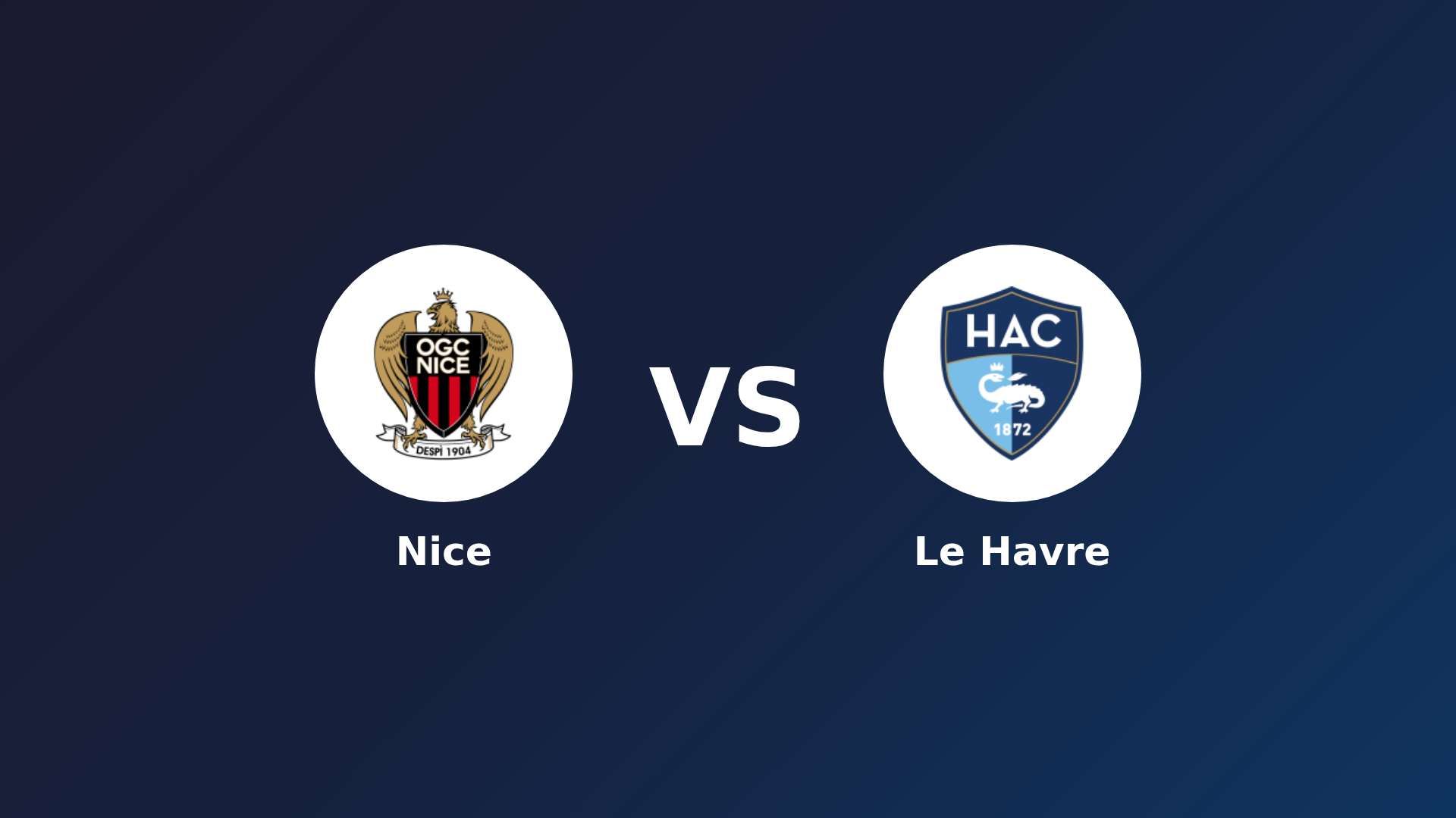Nice vs Le Havre