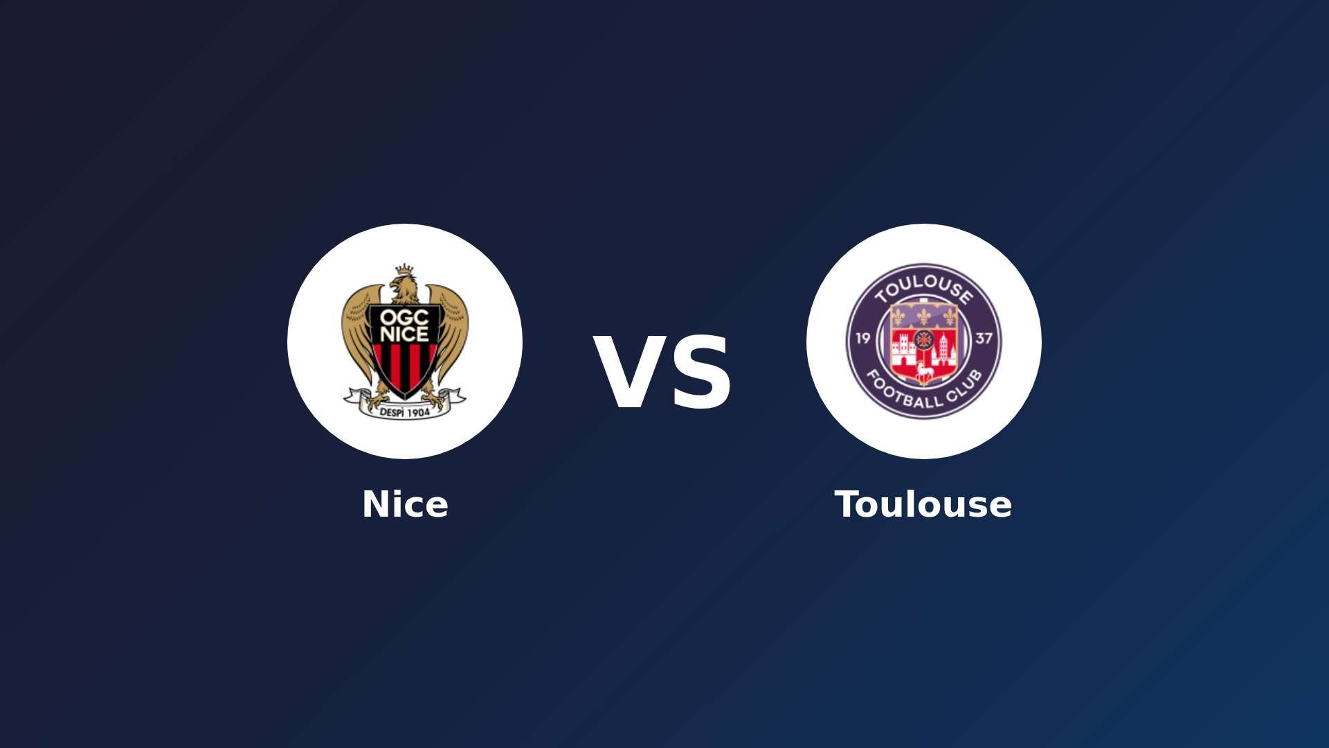 Nice vs Toulouse
