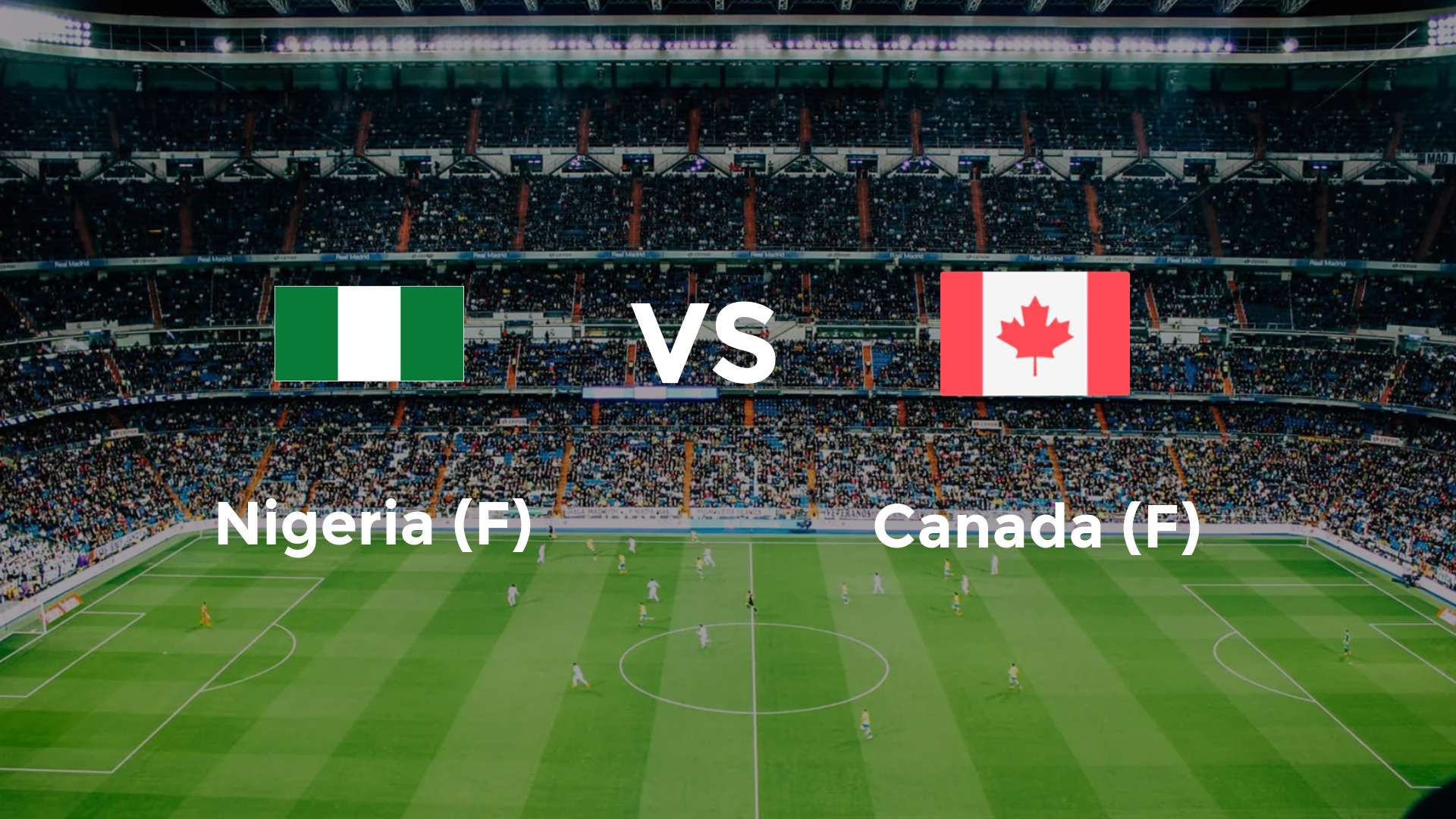 Nigeria (F) vs Canada (F)