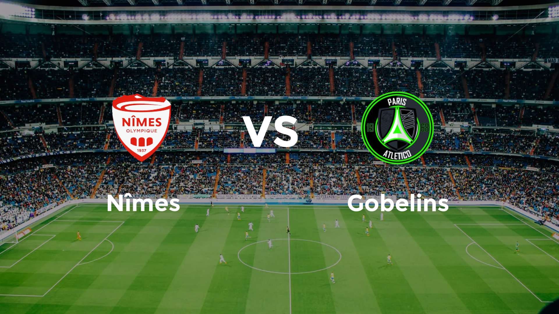 Nîmes vs Paris 13 Atletico
