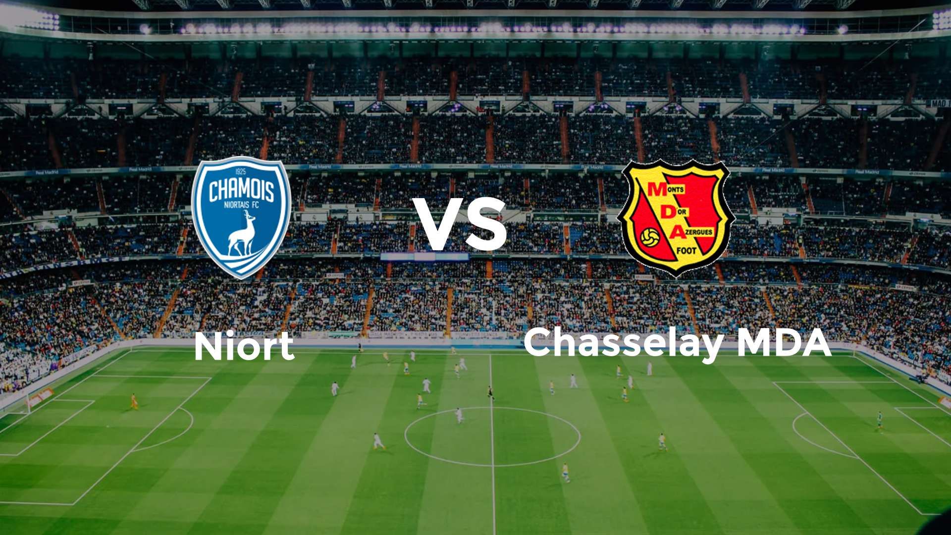 Niort vs Chasselay MDA