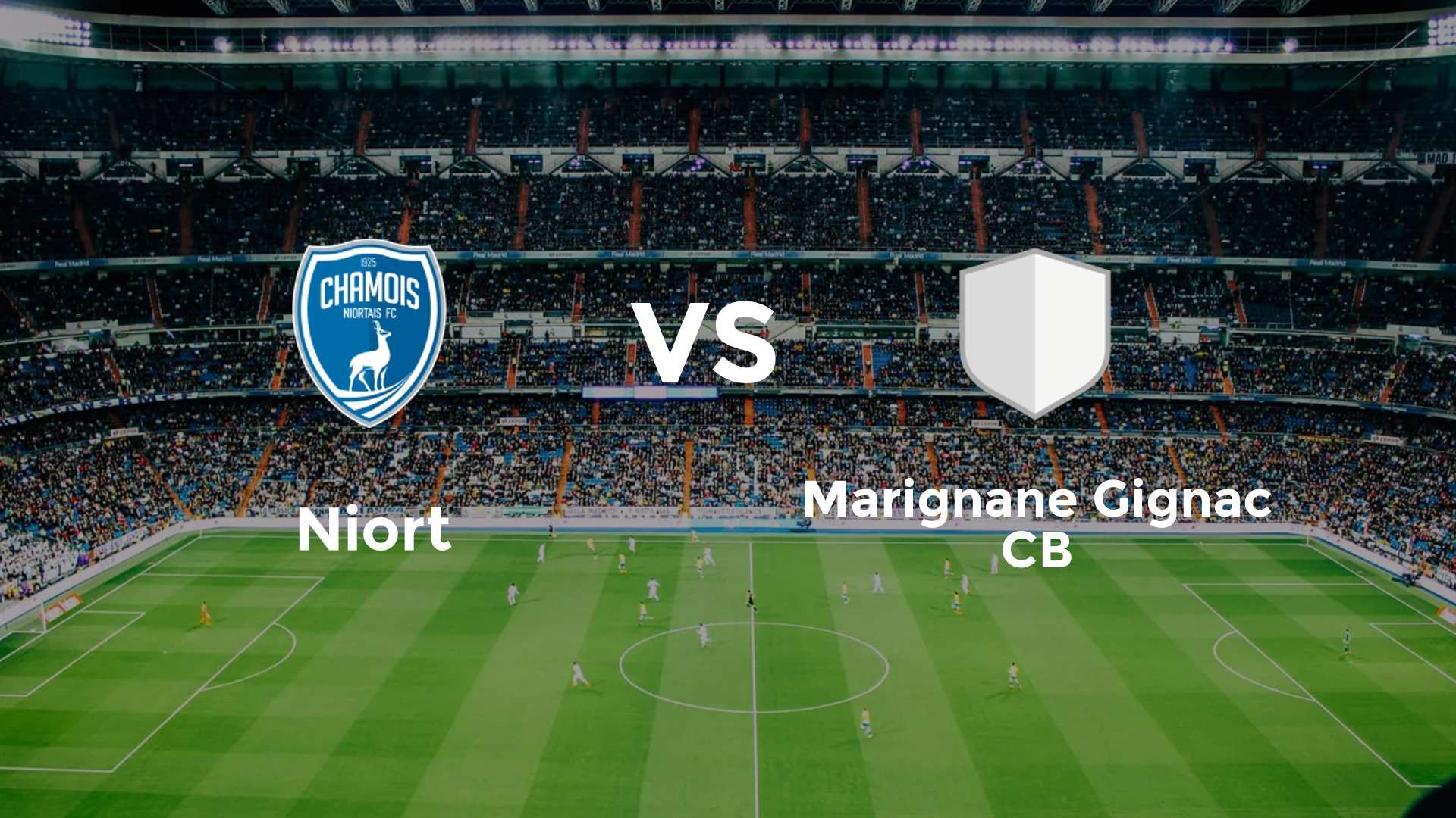Niort vs Marignane Gignac CB
