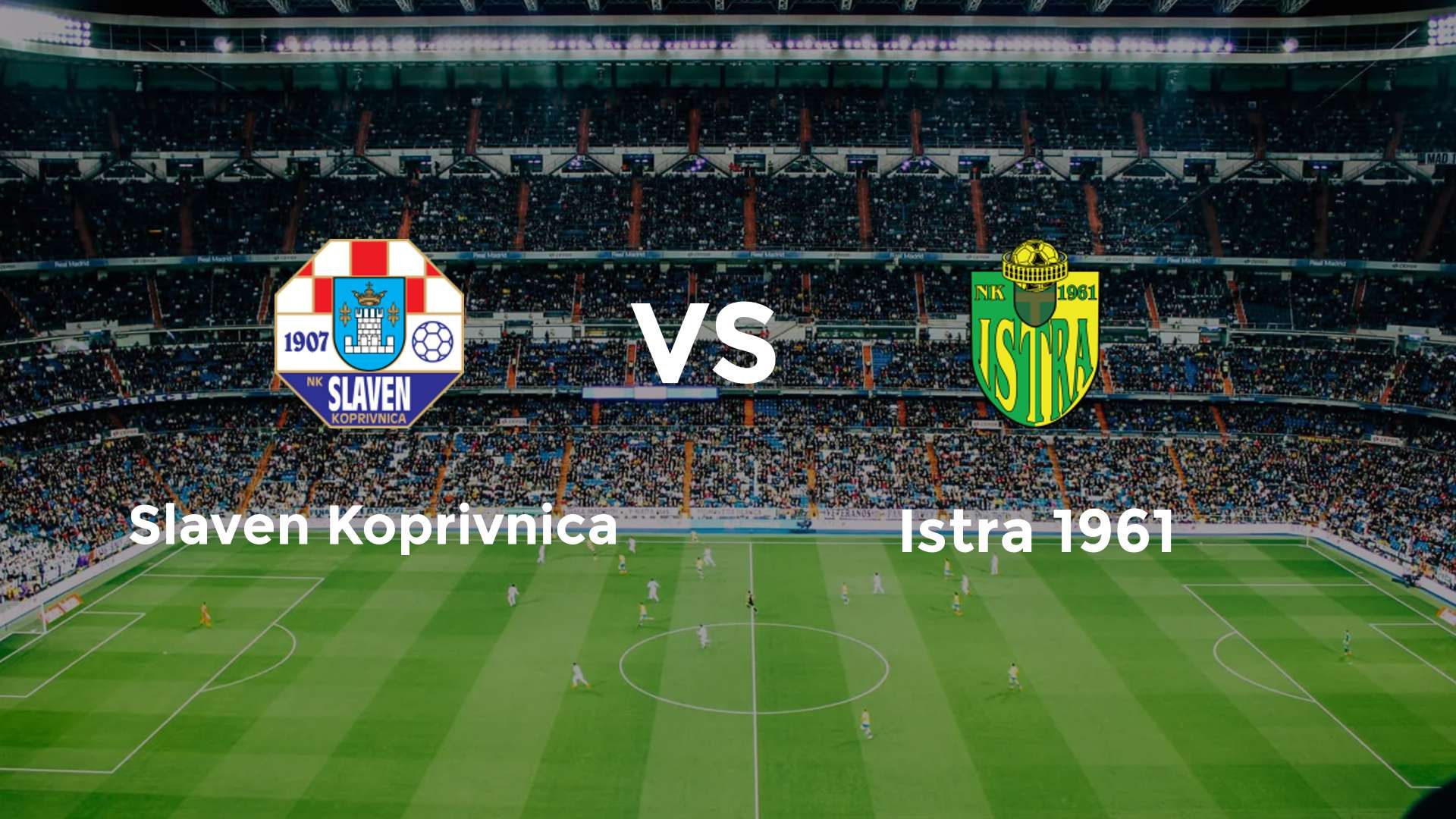Slaven Koprivnica vs Istra 1961