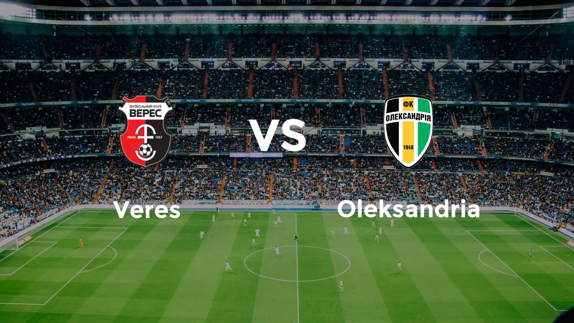 Veres vs Oleksandria