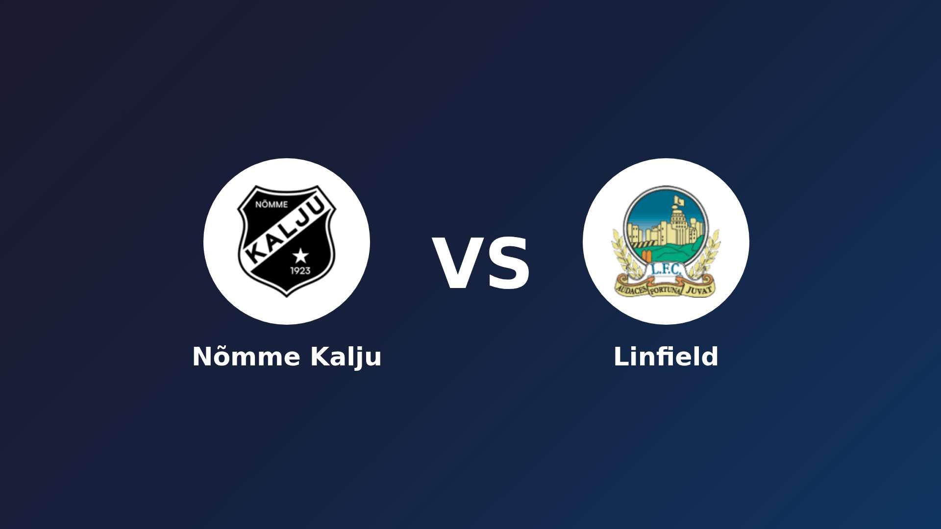 Nõmme Kalju vs Linfield