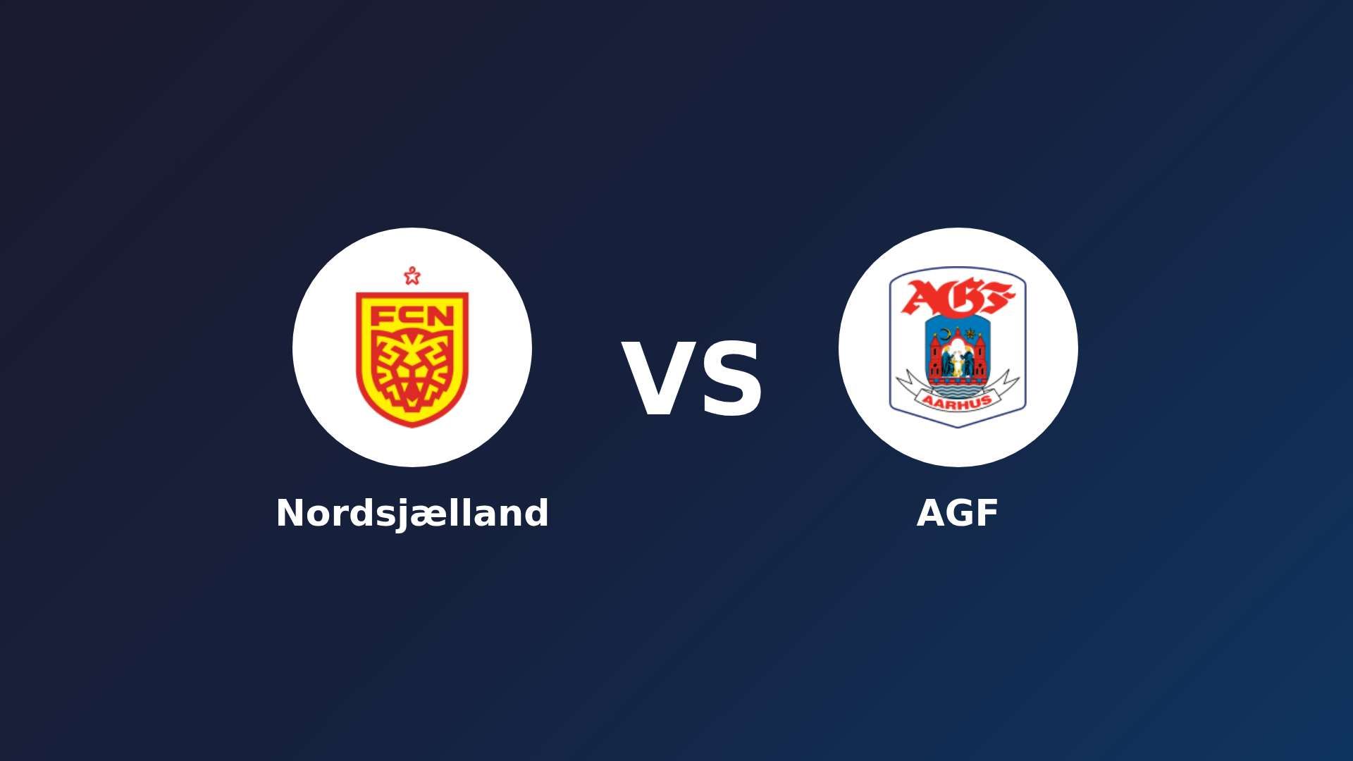 Nordsjælland vs AGF