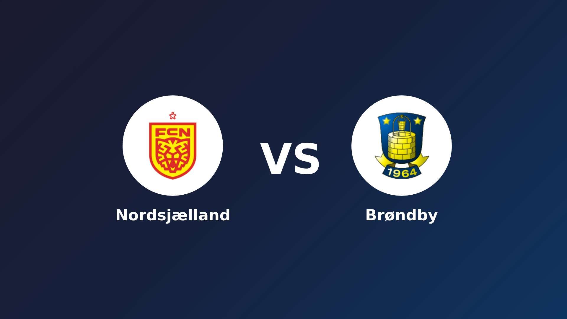 Nordsjælland vs Brøndby IF