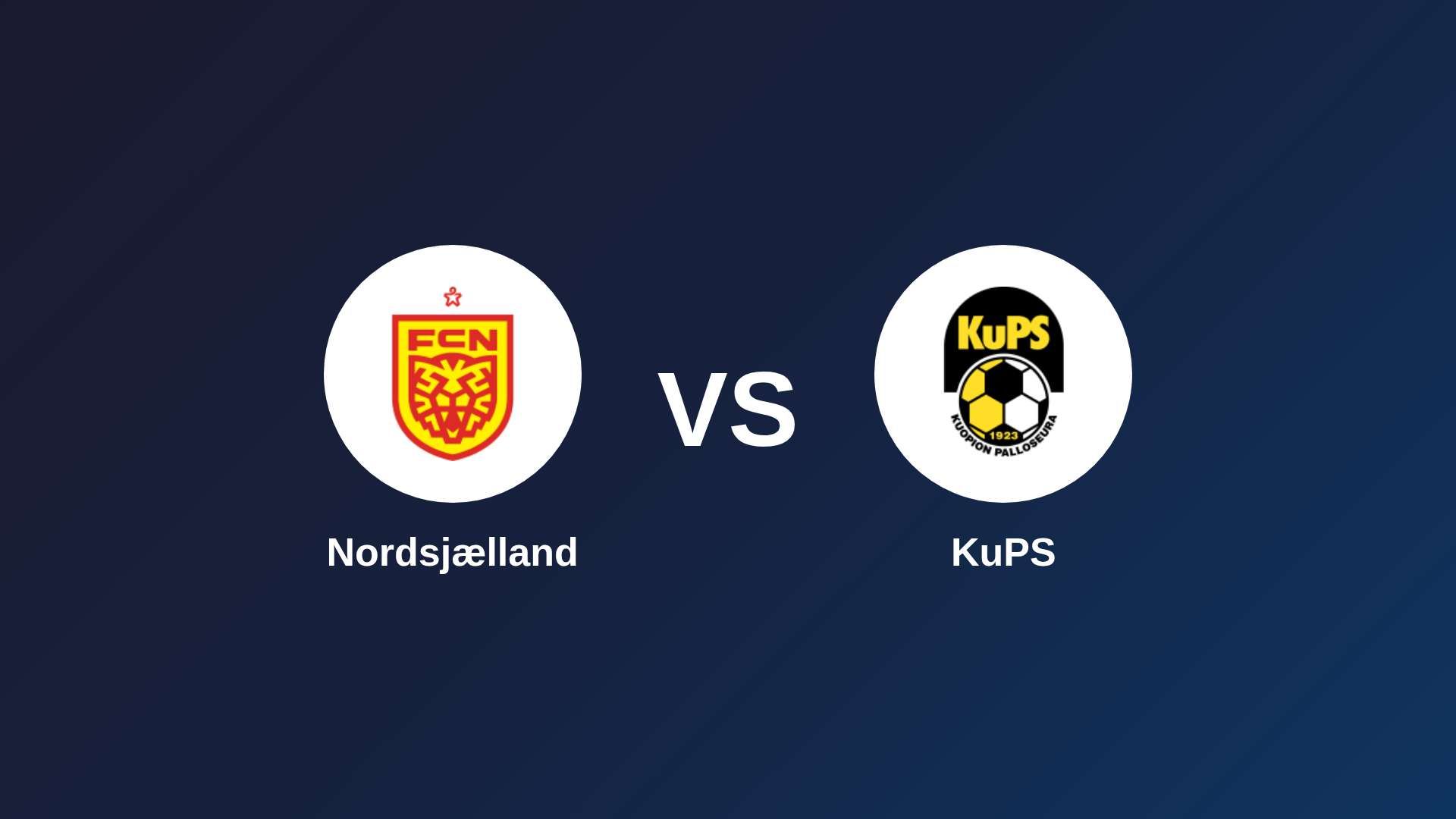 Nordsjælland vs KuPS