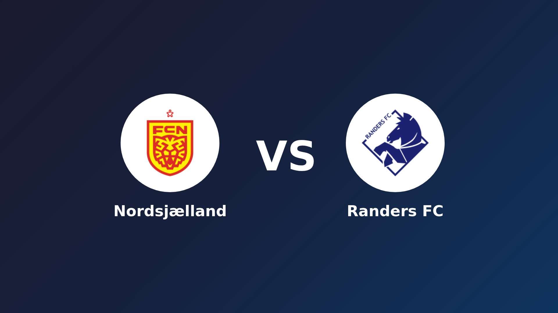 Nordsjælland vs Randers FC