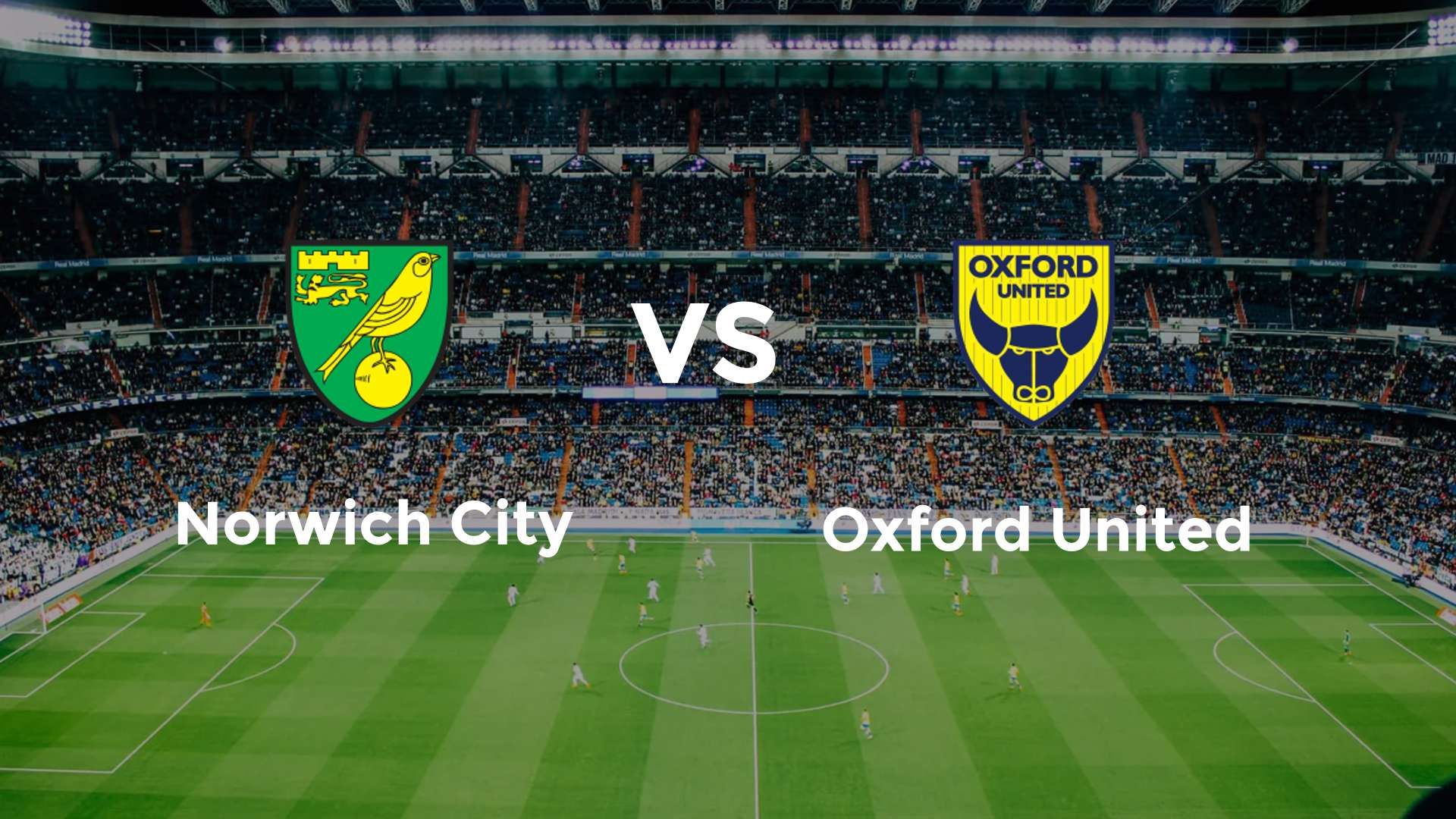 Norwich City vs Oxford United
