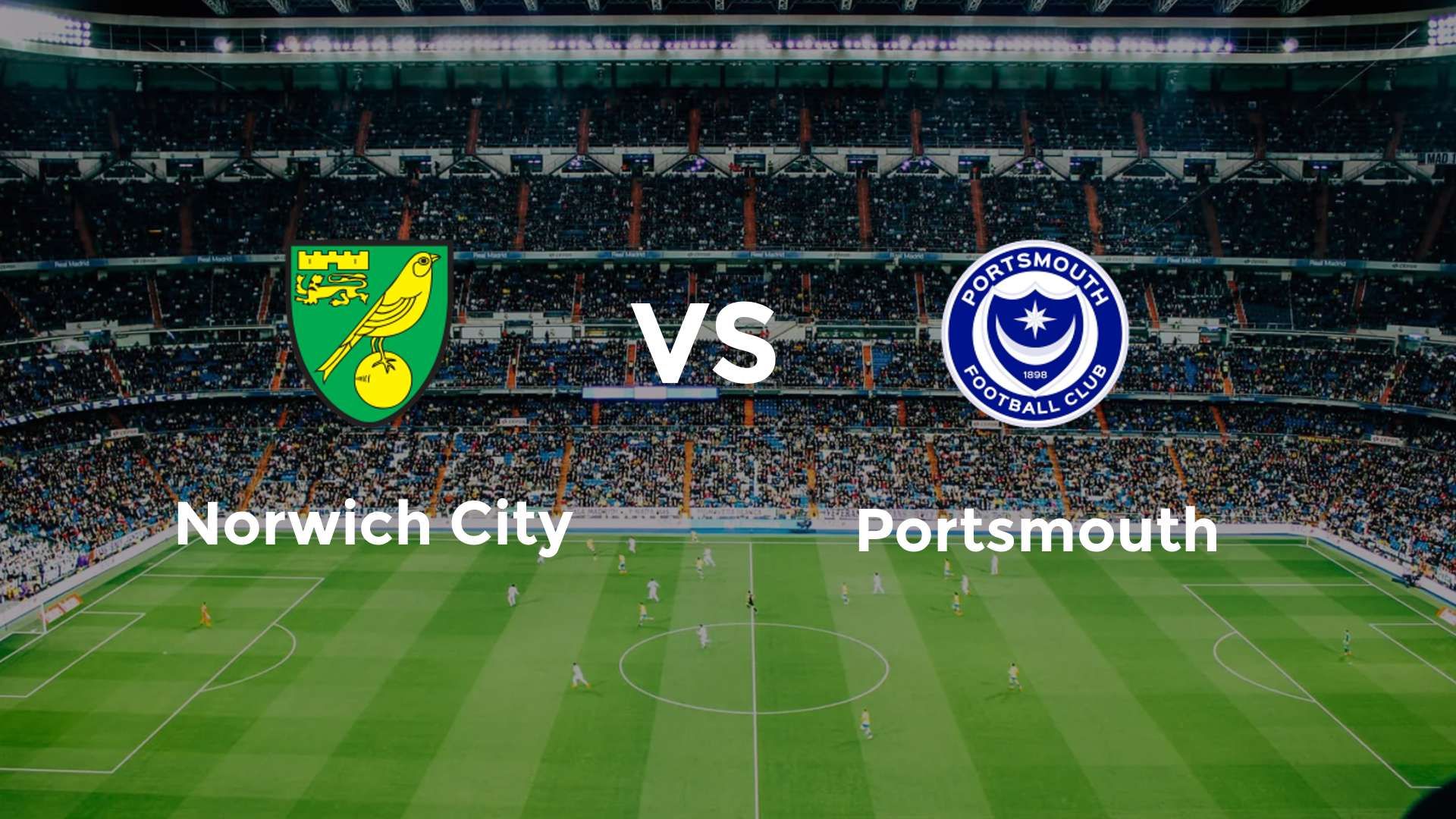 Norwich City vs Portsmouth