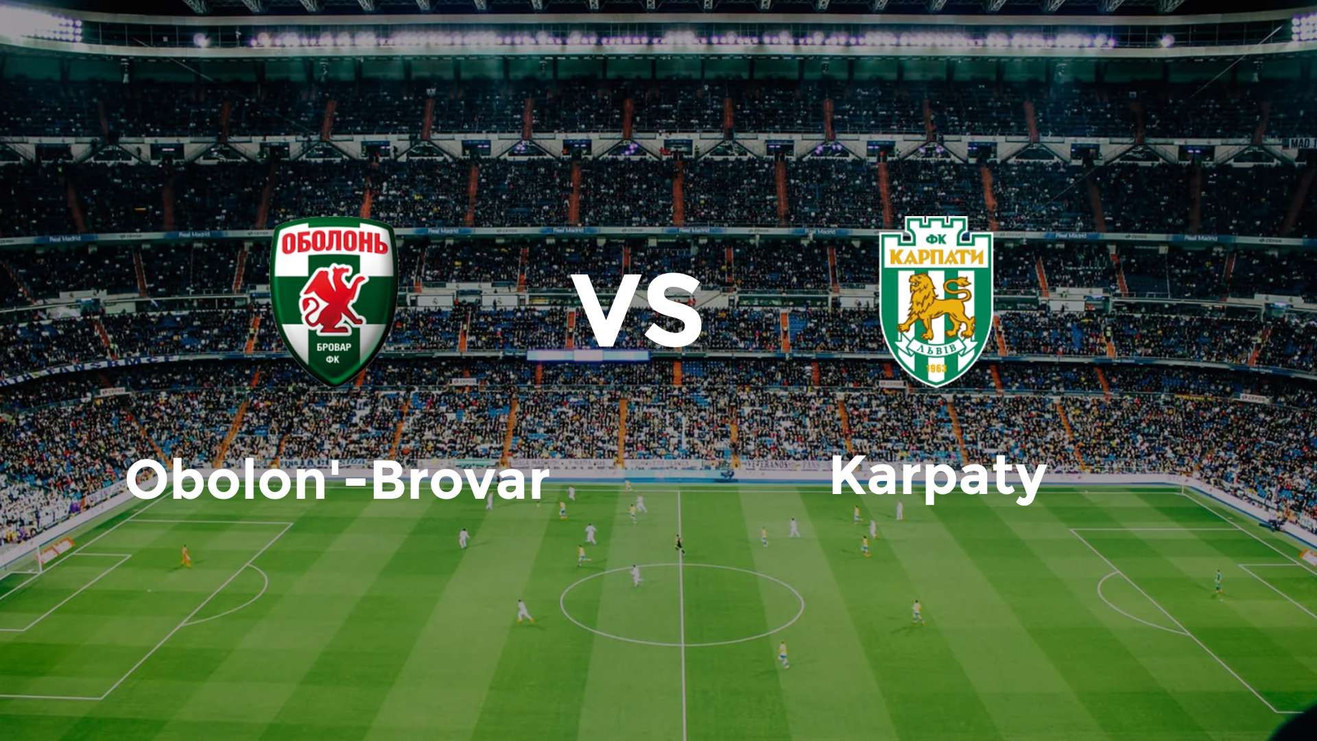 Obolon'-Brovar vs Karpaty
