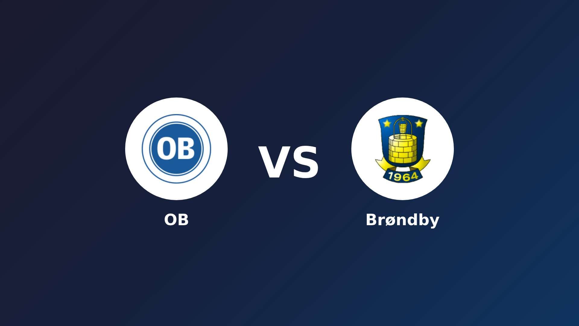 Odense BK vs Brøndby IF