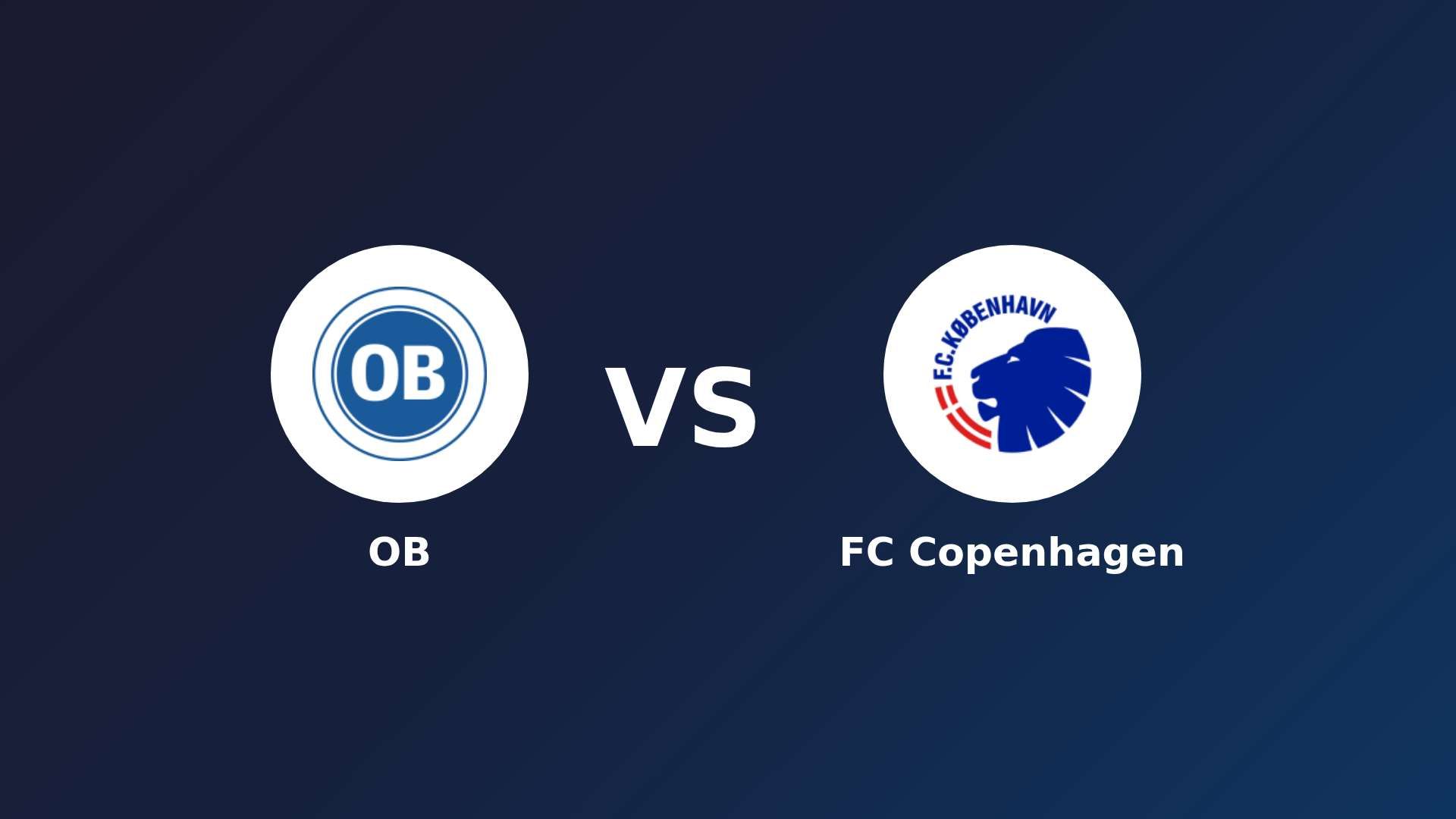 Odense BK vs FC København
