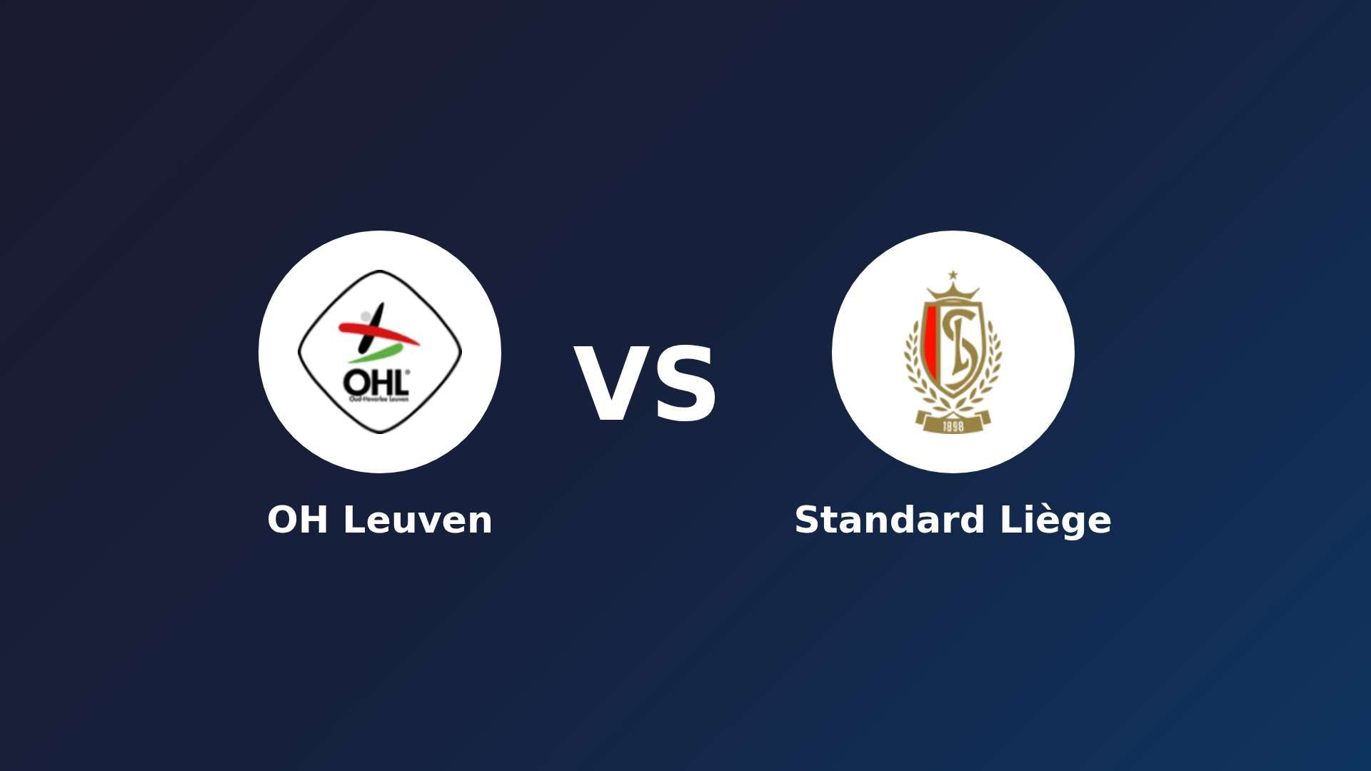 OH Leuven vs Standard Liège