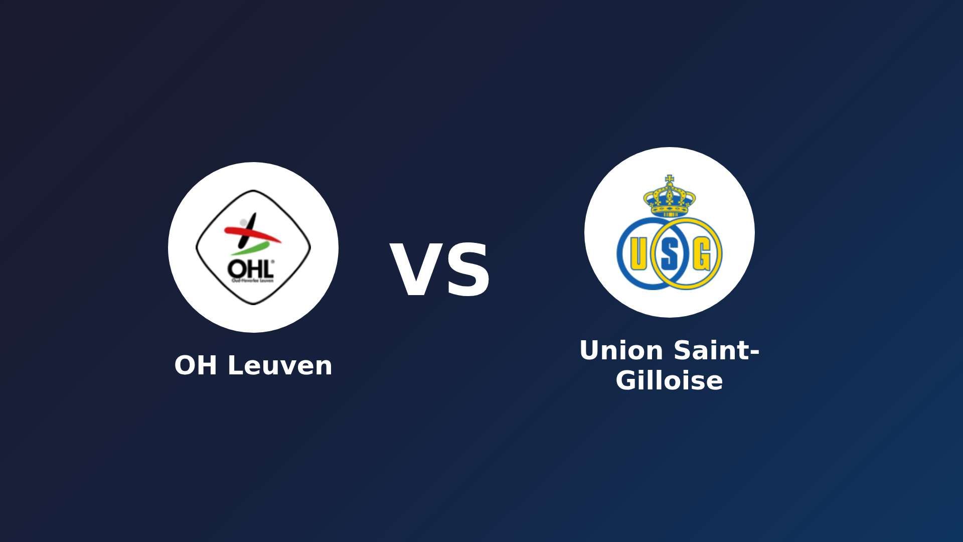 OH Leuven vs Union Saint-Gilloise
