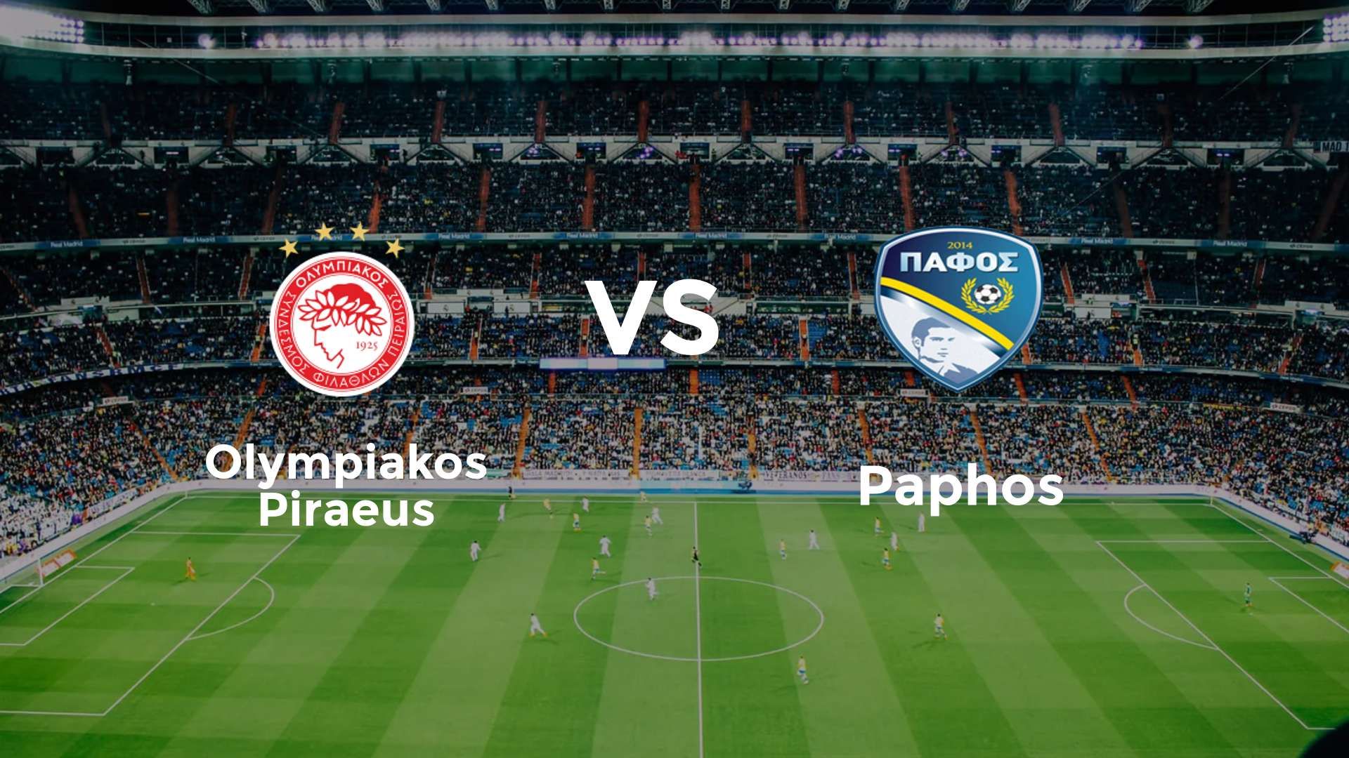 Olympiacos F.C. vs Pafos FC