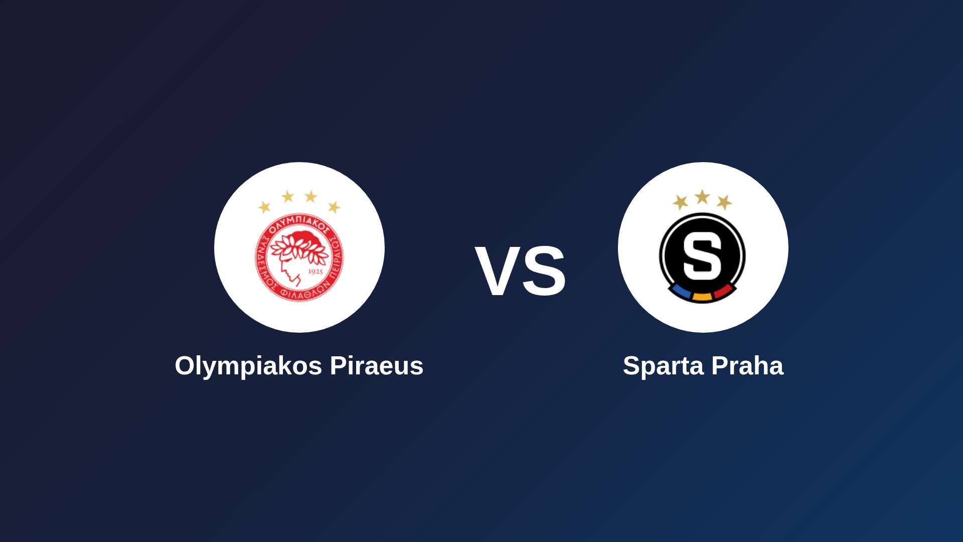 Olympiacos F.C. vs Sparta Praha