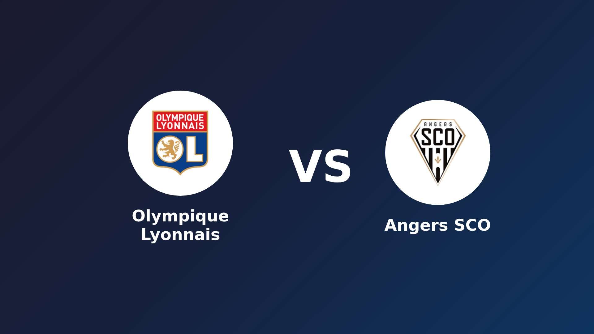 Olympique Lyonnais vs Angers SCO