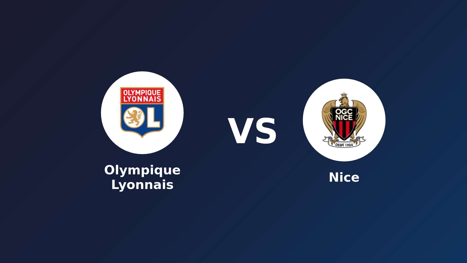 Olympique Lyonnais vs Nice