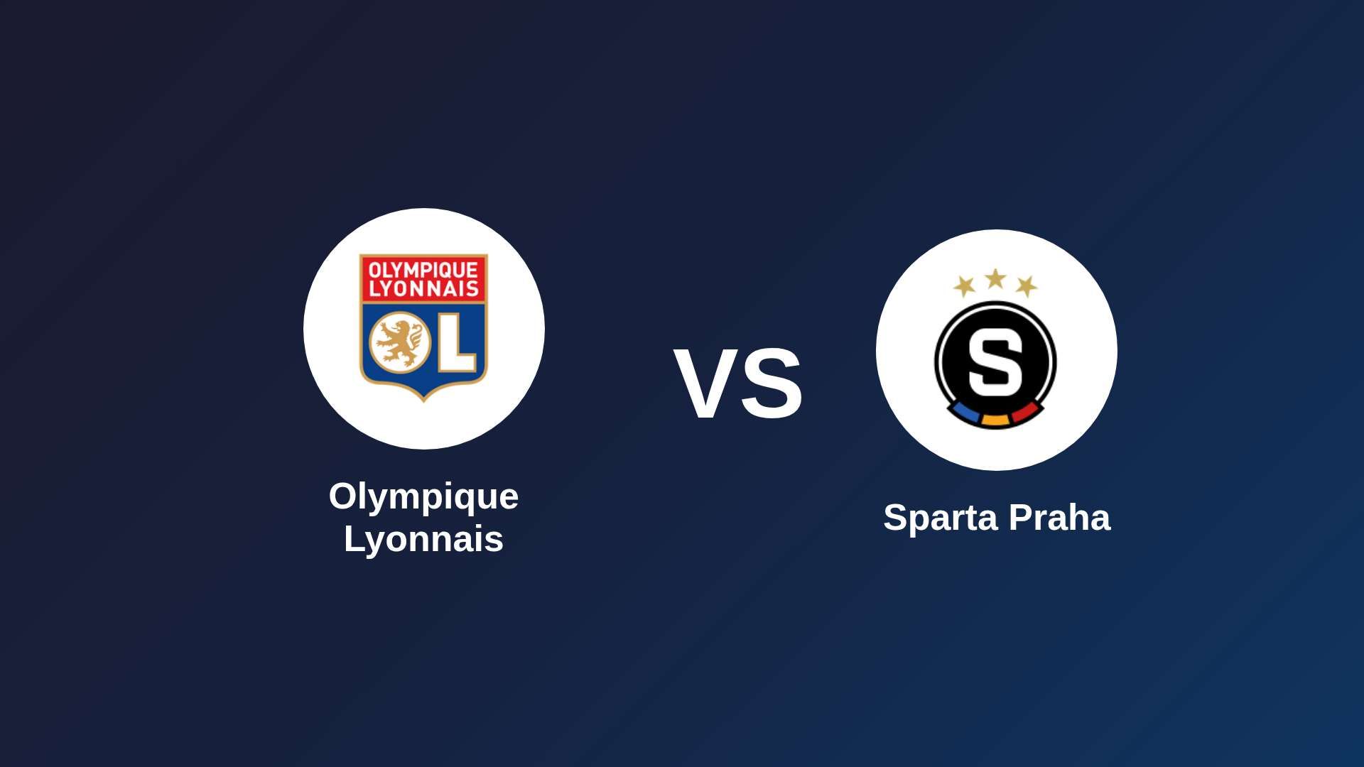 Olympique Lyonnais vs Sparta Praha