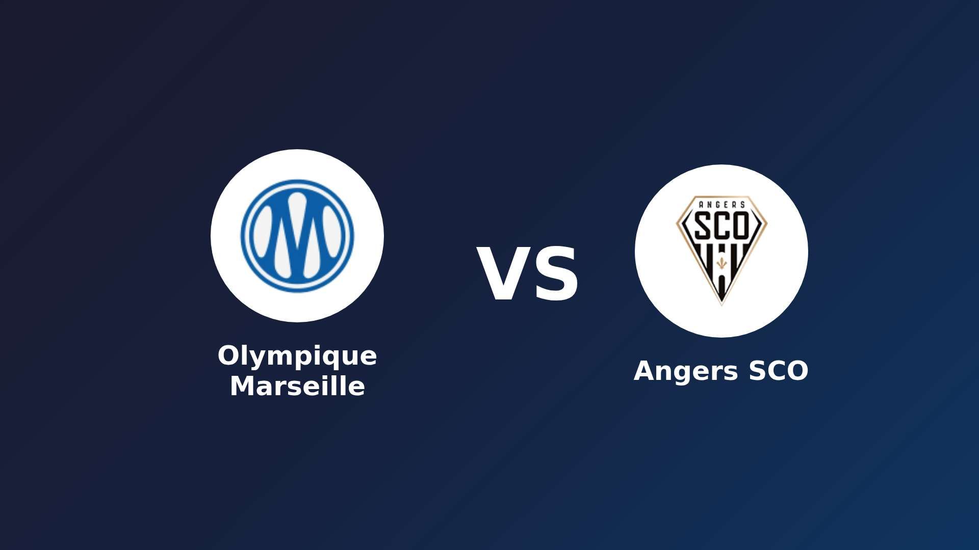 Olympique Marseille vs Angers SCO