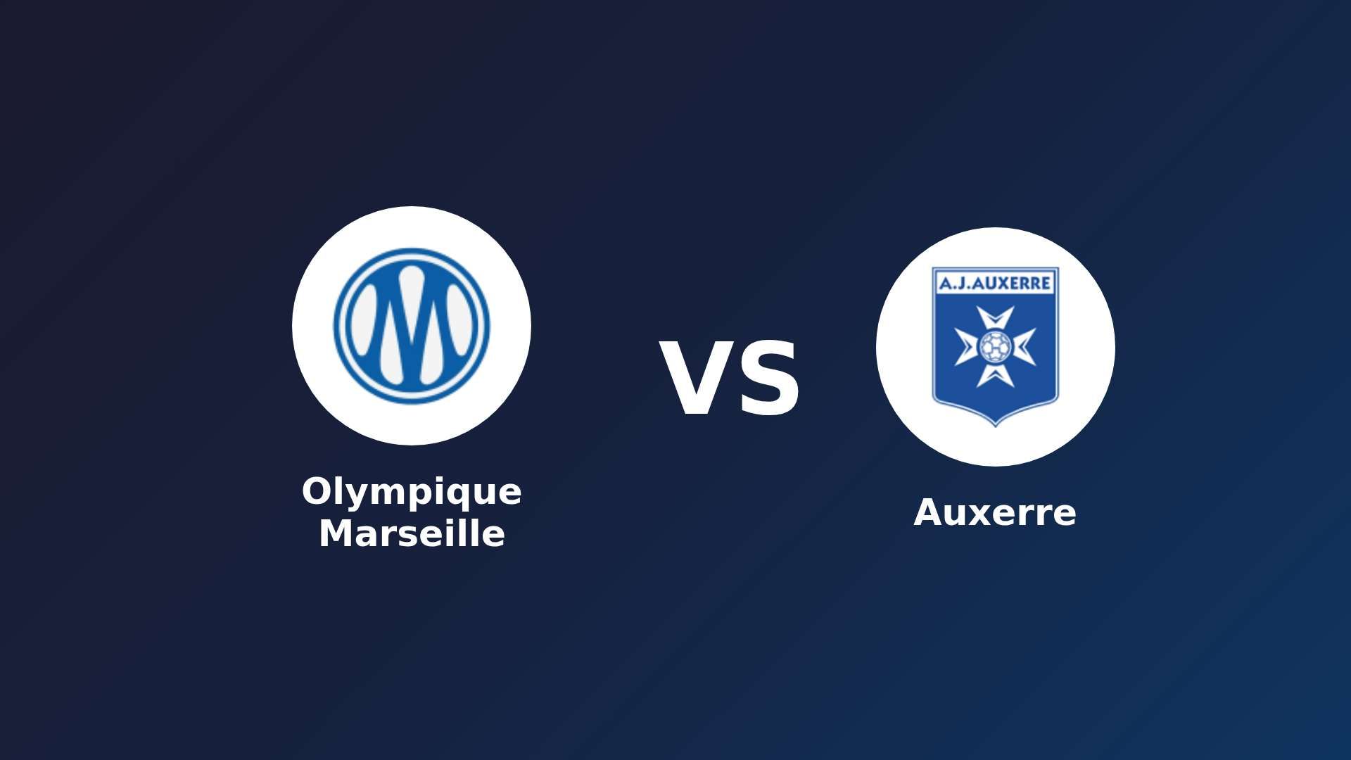Olympique Marseille vs Auxerre