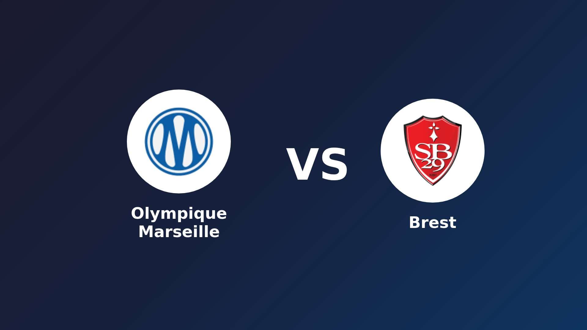 Olympique Marseille vs Brest
