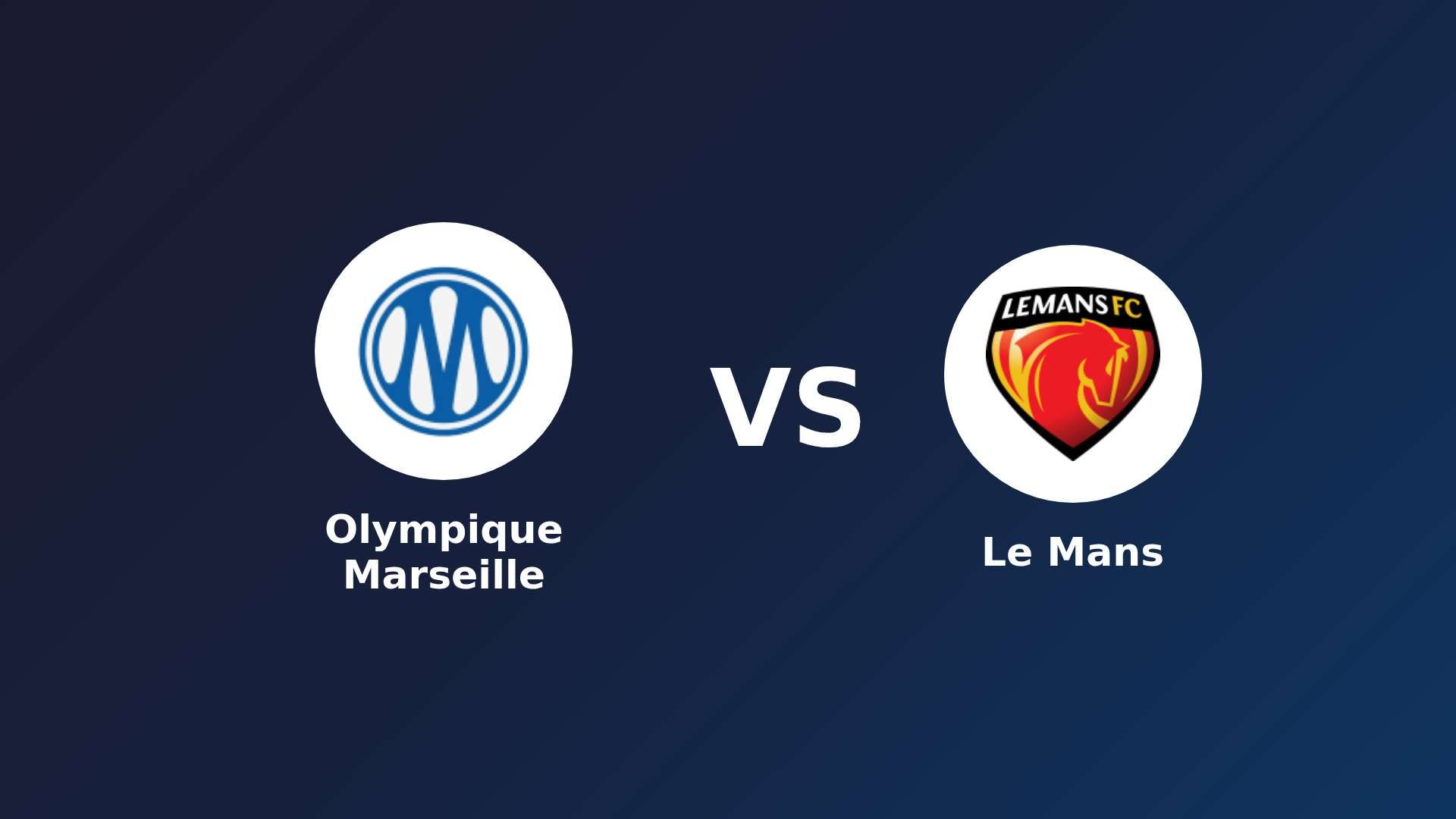 Olympique Marseille vs Le Mans