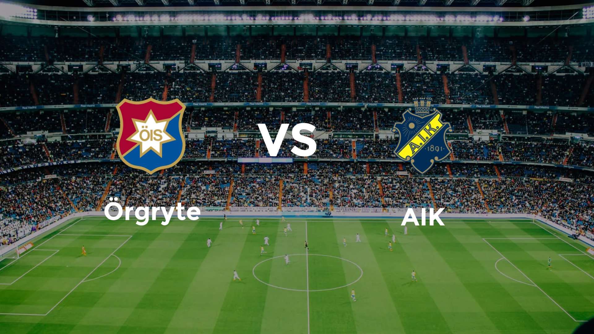 Örgryte vs AIK