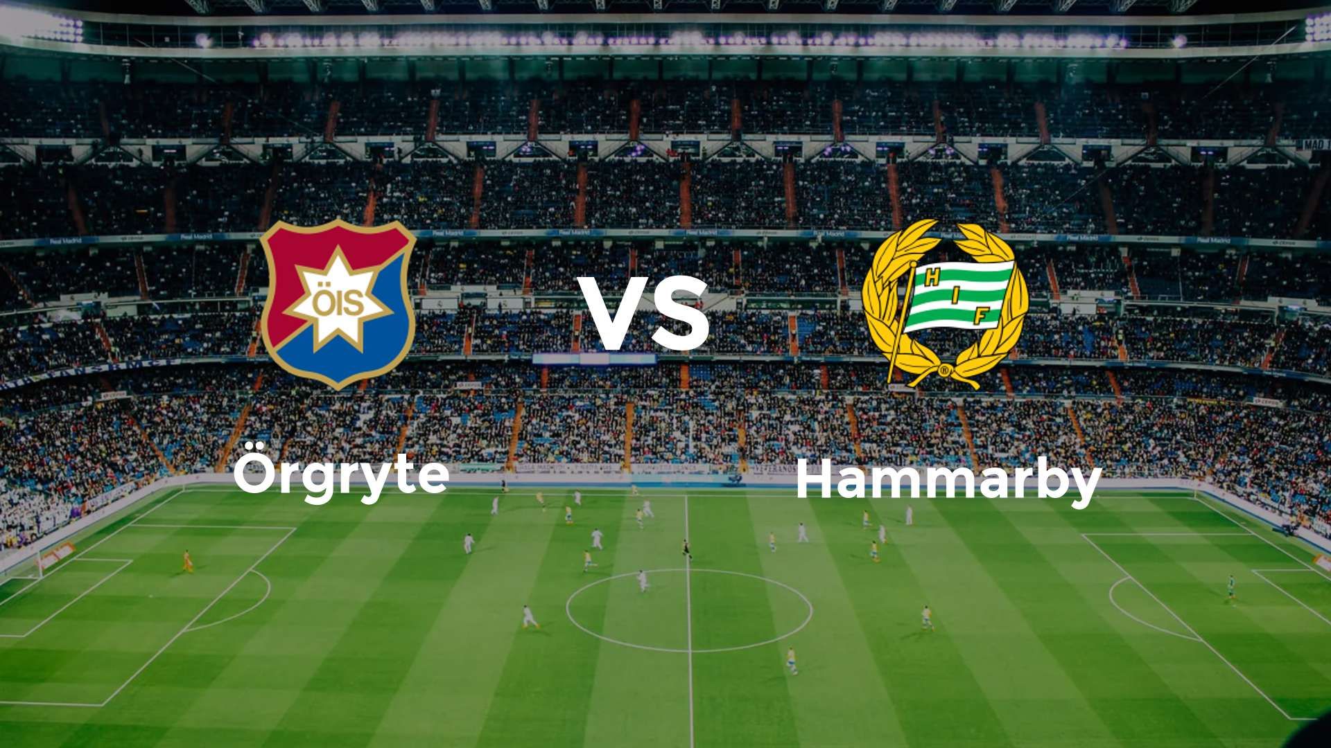 Örgryte vs Hammarby