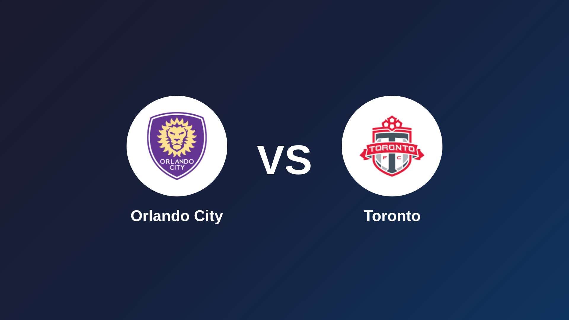 Orlando City vs Toronto