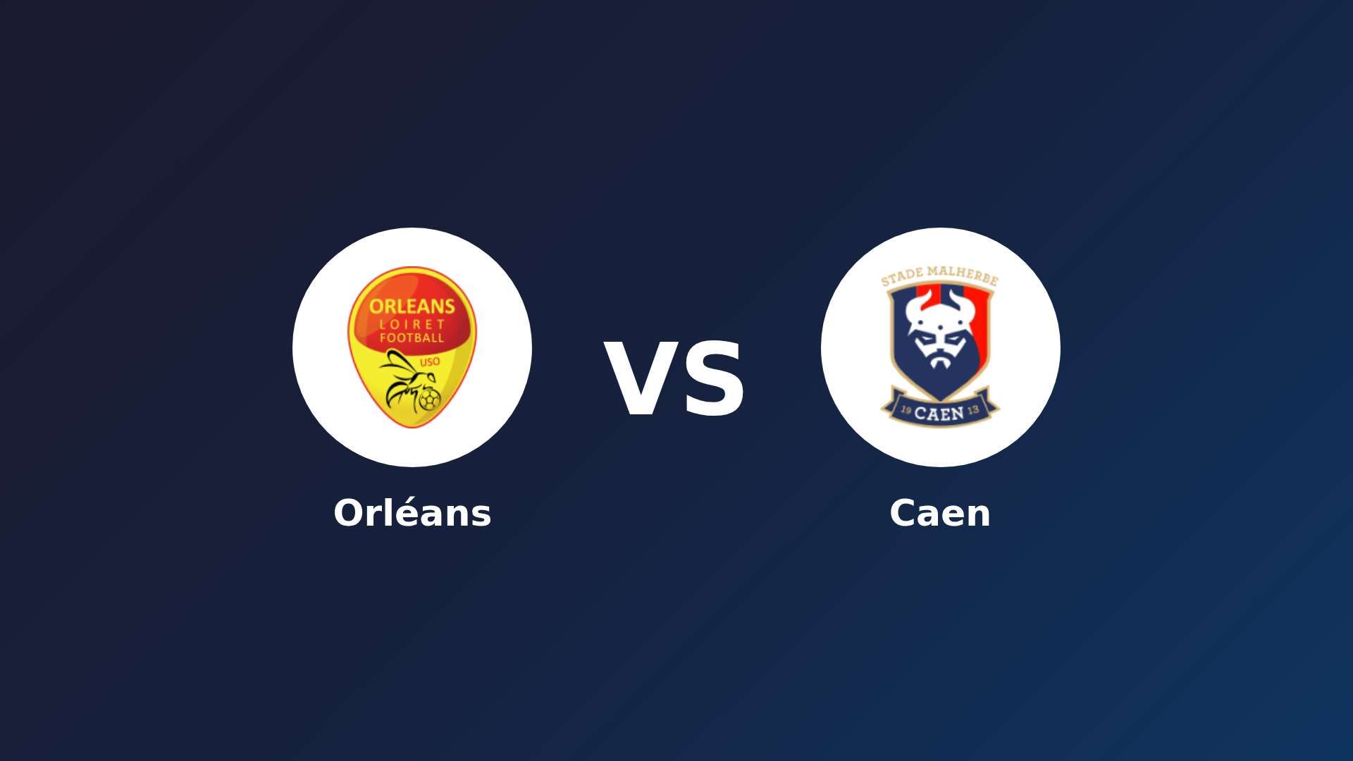 Orléans vs Caen