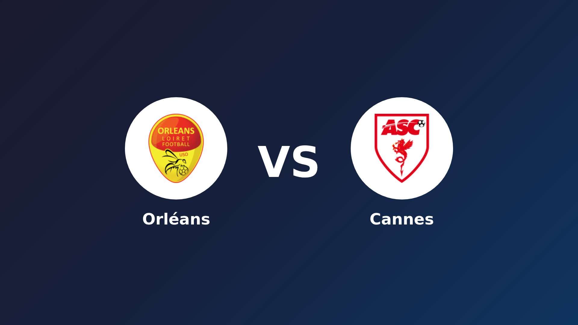 Orléans vs Cannes