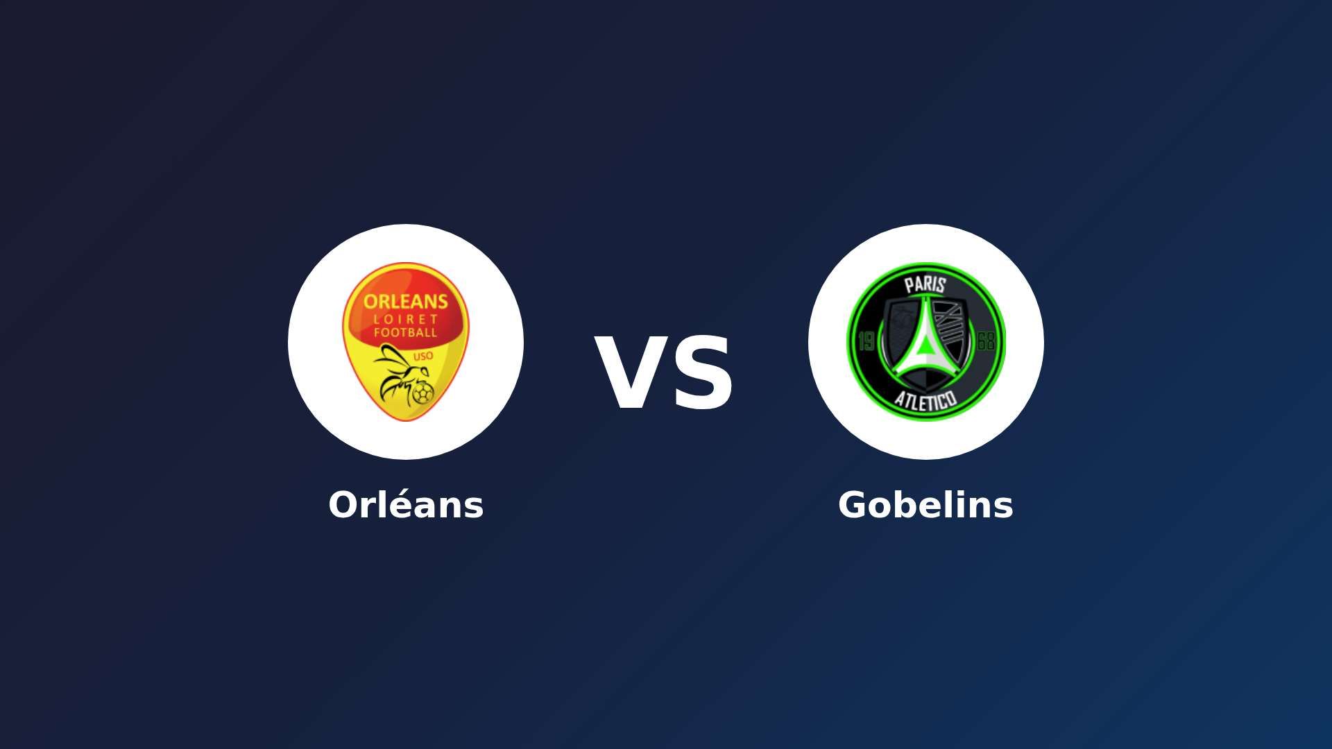 Orléans vs Paris 13 Atletico