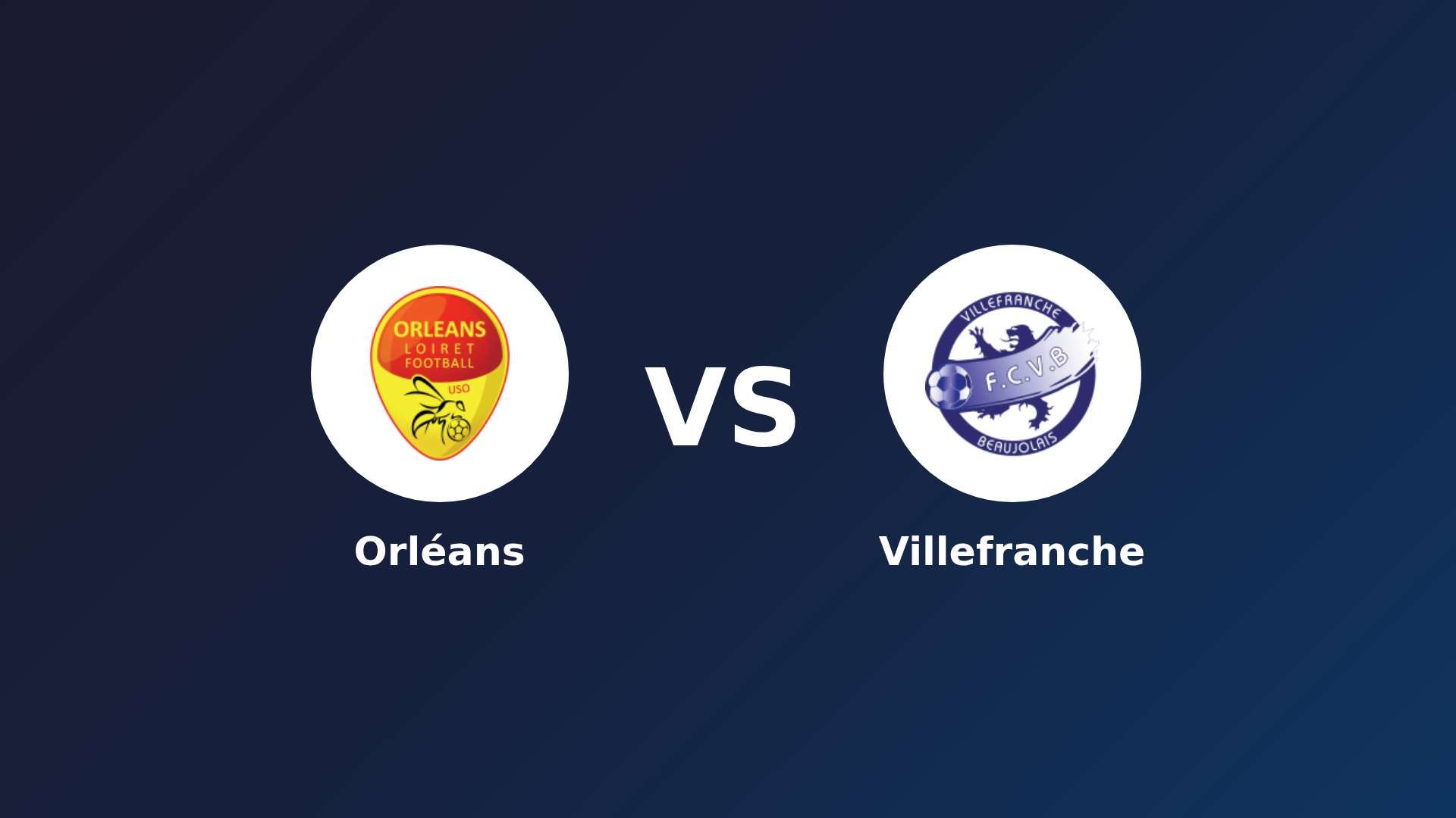 Orléans vs Villefranche