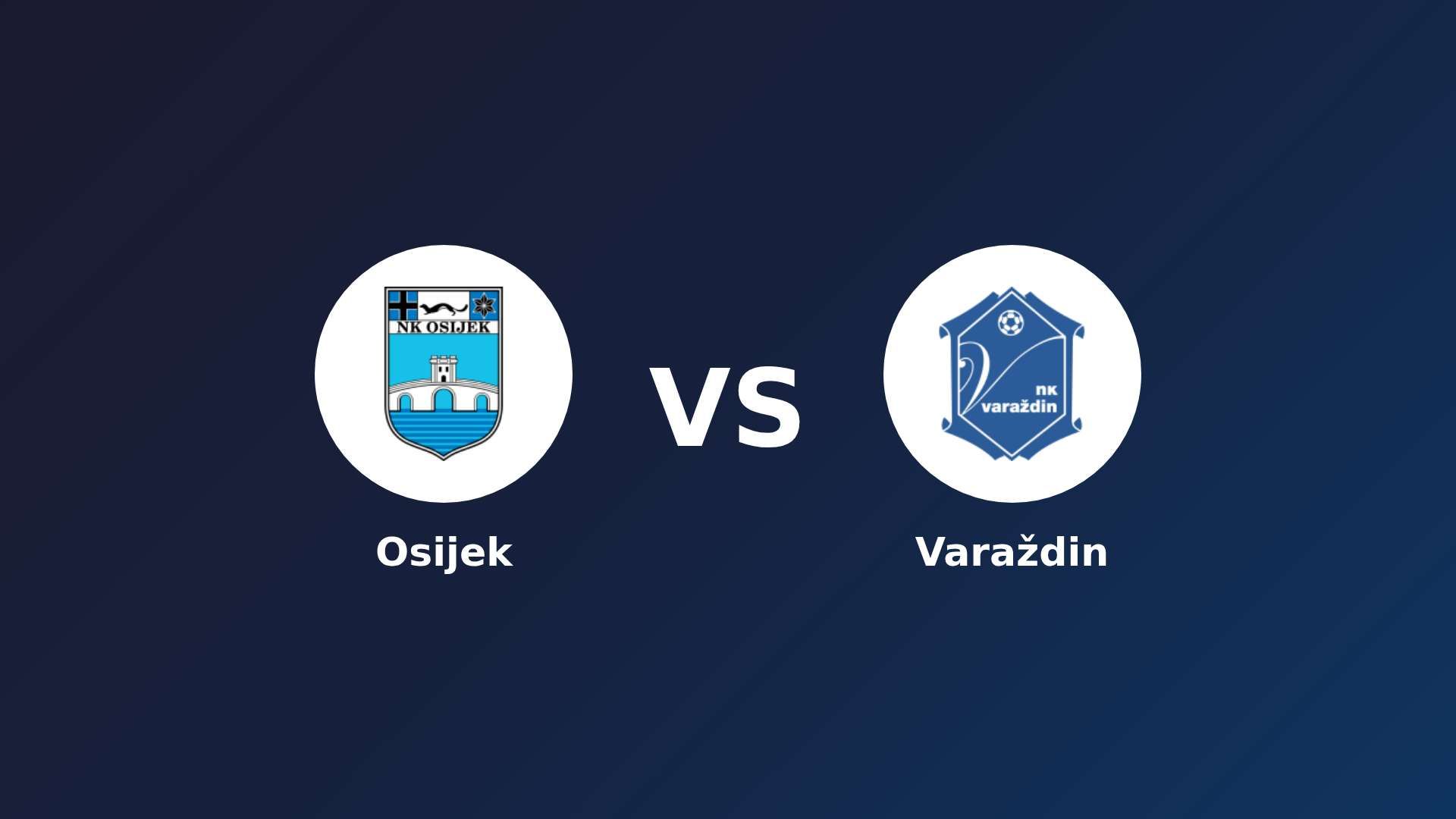 Osijek vs Varaždin