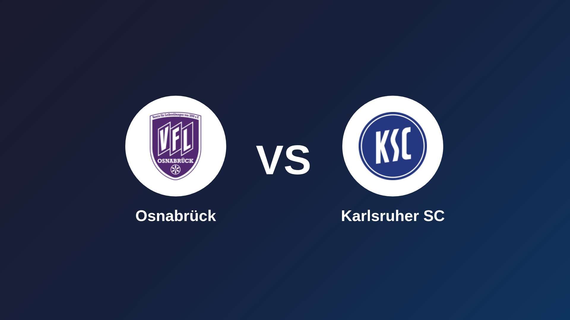 Osnabrück vs Karlsruher SC