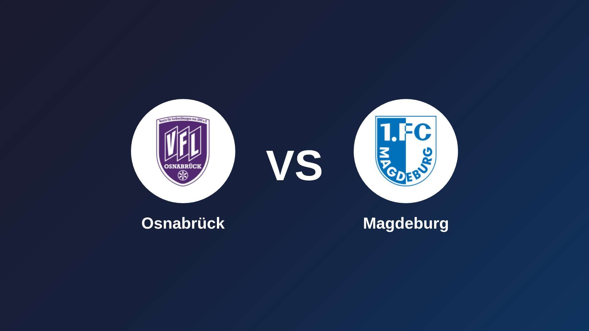 Osnabrück vs Magdeburg