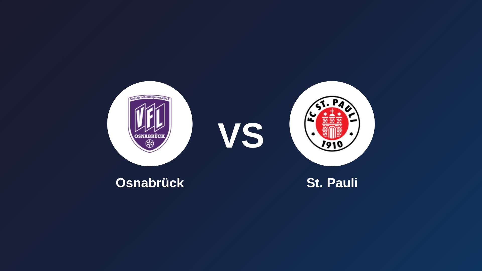 Osnabrück vs St. Pauli