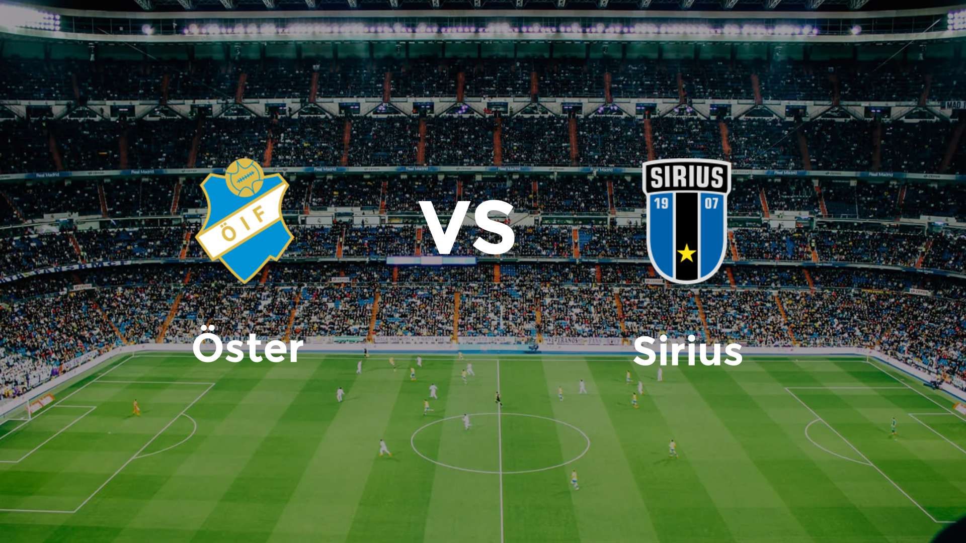Öster vs Sirius