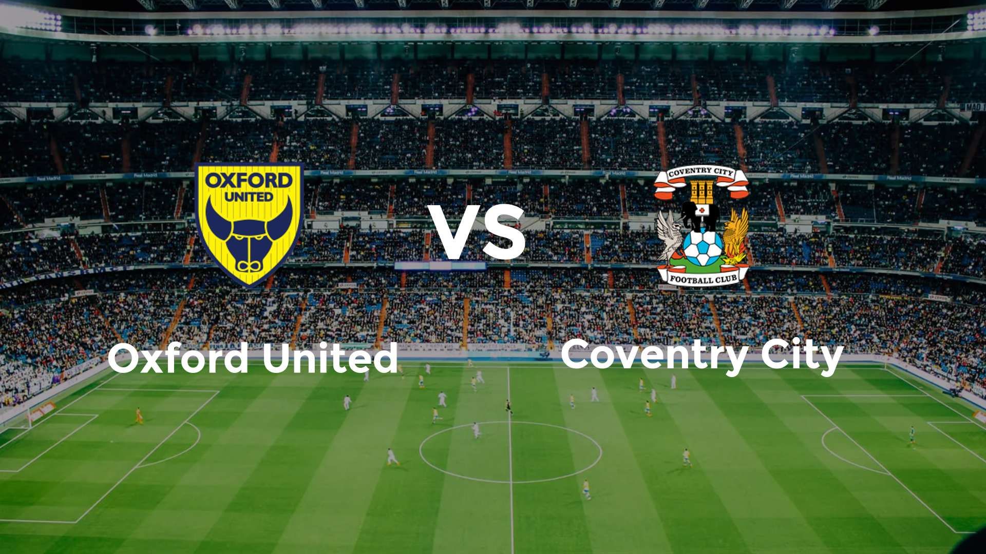 Oxford United vs Coventry City