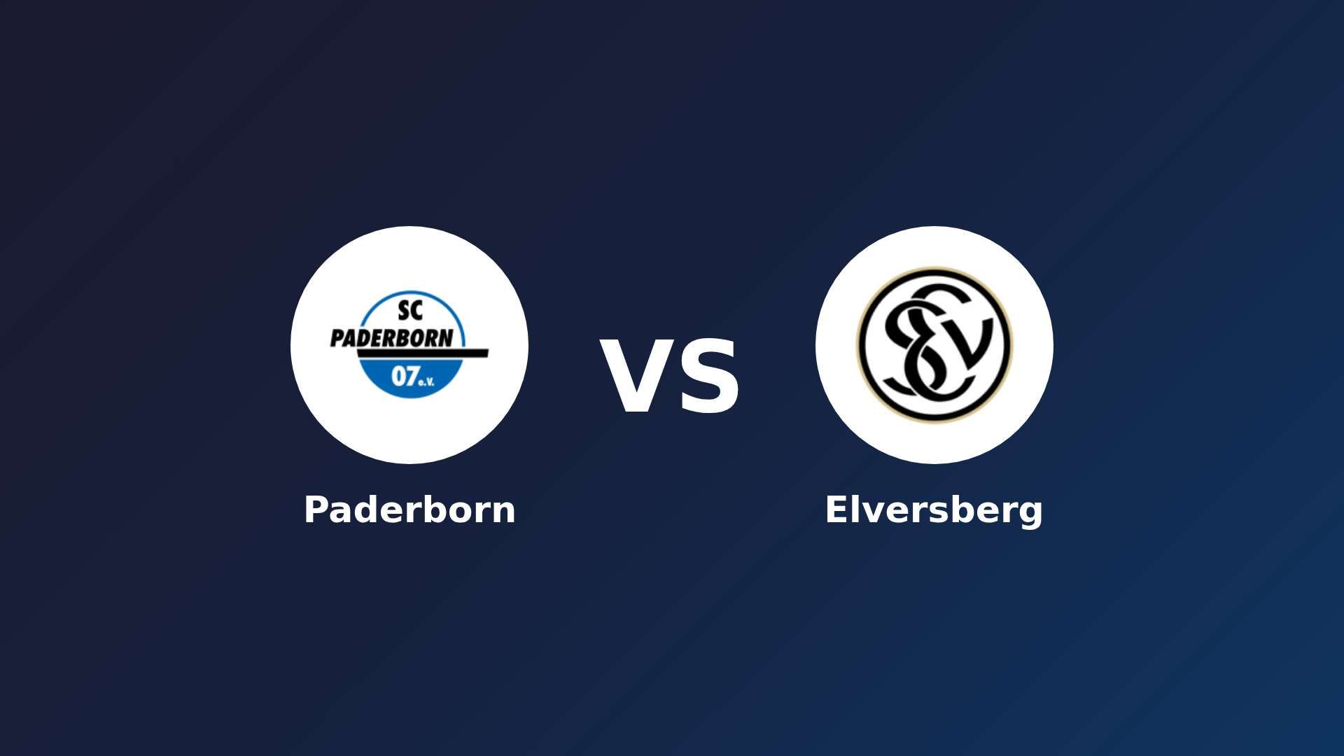 Paderborn vs Elversberg