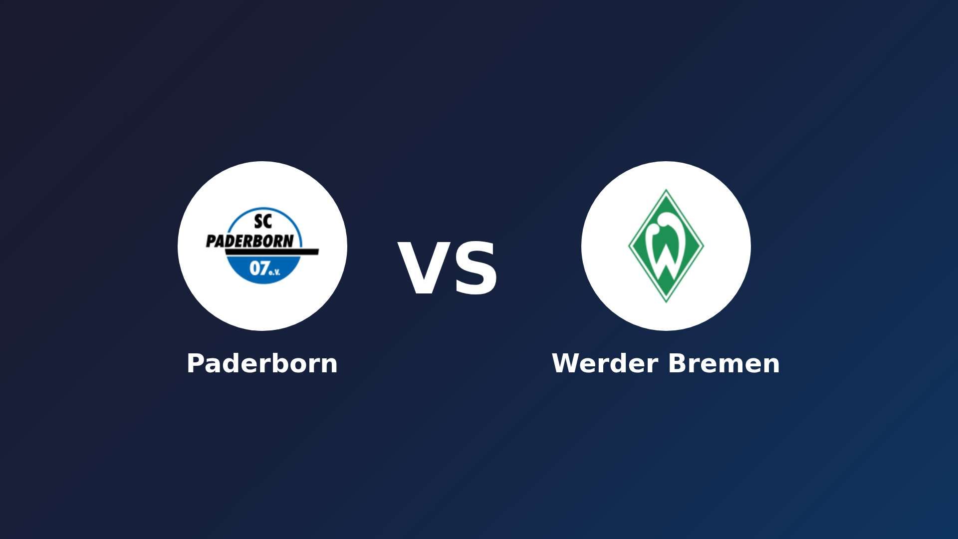 Paderborn vs (F)erder Bremen